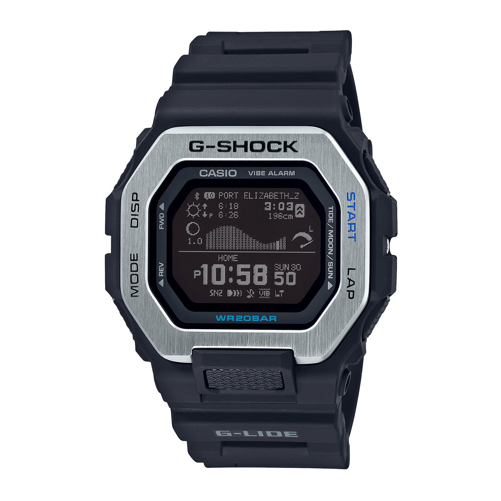 Reloj G-SHOCK GBX-100-2D Resina/Acero Hombre Turquesa - Btime