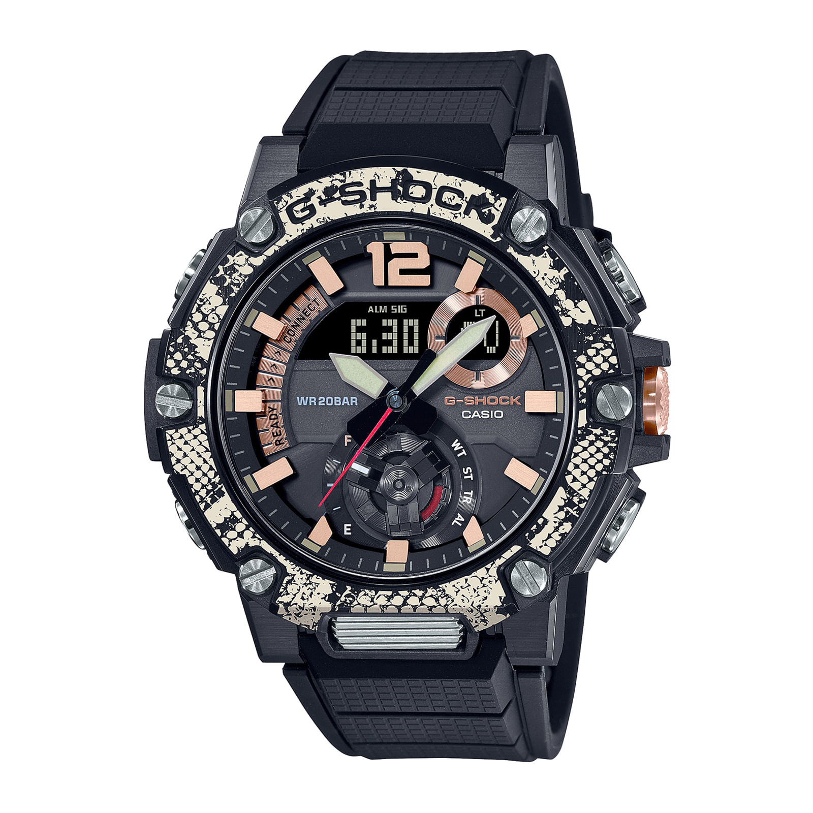 Reloj G-SHOCK GST-B300WLP-1A Resina/Acero Hombre Negro