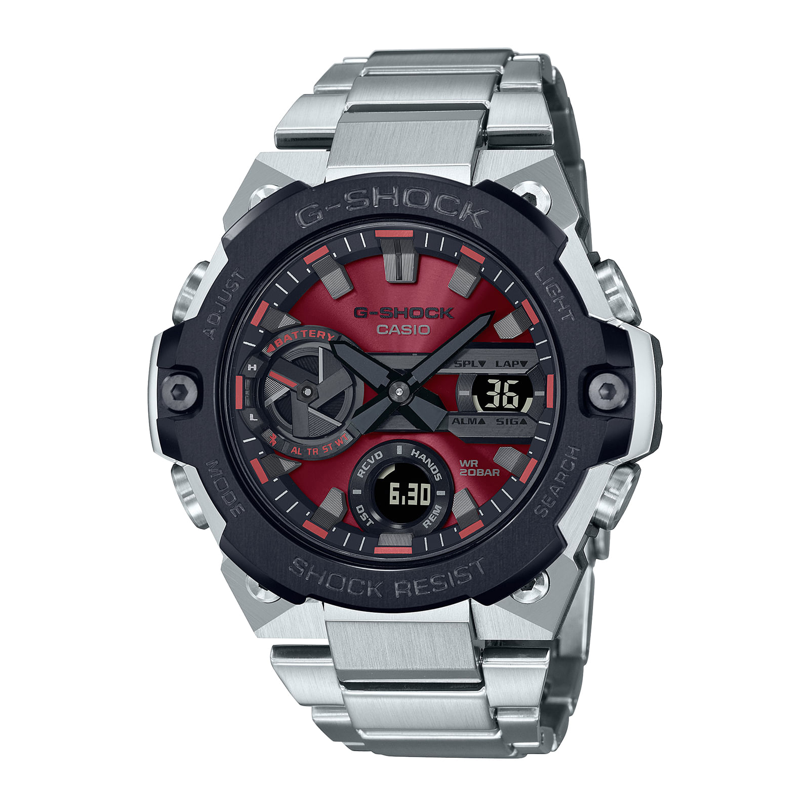 Reloj Casio G-Shock G-Steel GST-B100-1AER Analógico Acero Hombre