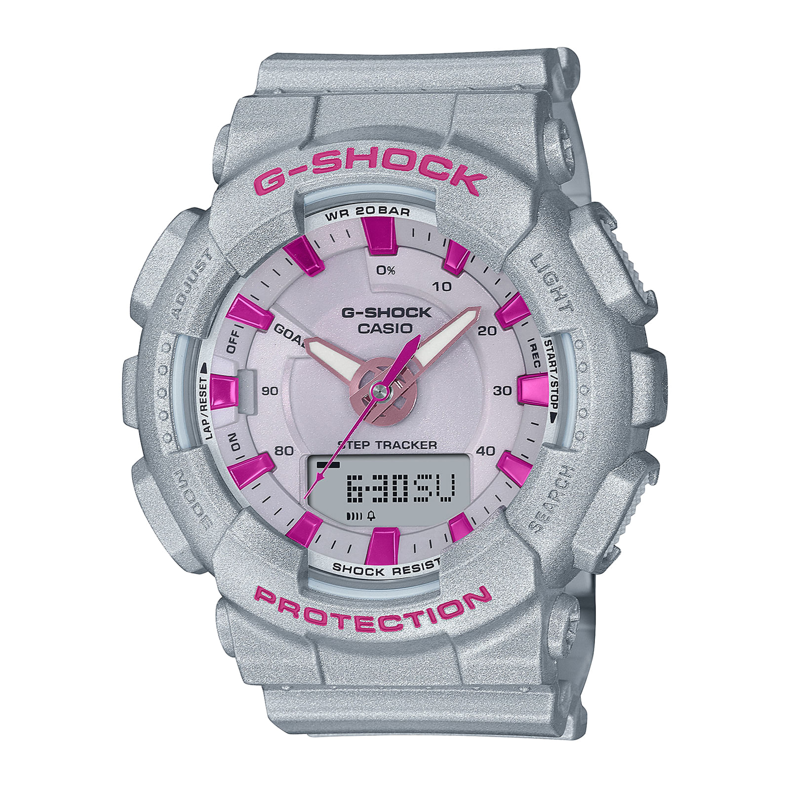 calidad Materialismo Adoración Reloj G-SHOCK GMA-S130NP-8A Resina Mujer Plomo - Btime