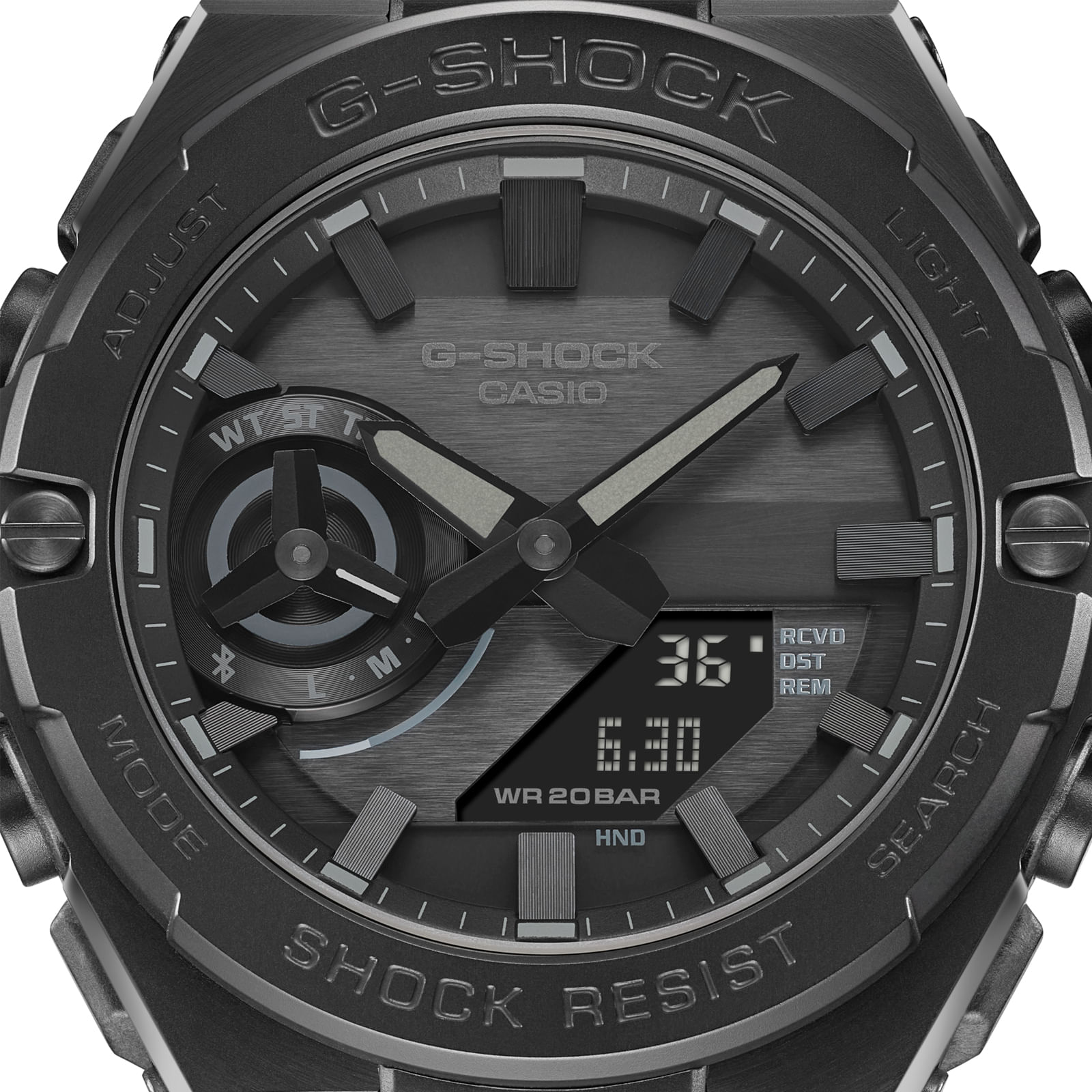Reloj G-SHOCK GST-B500BD-1A Resina/Acero Hombre Negro
