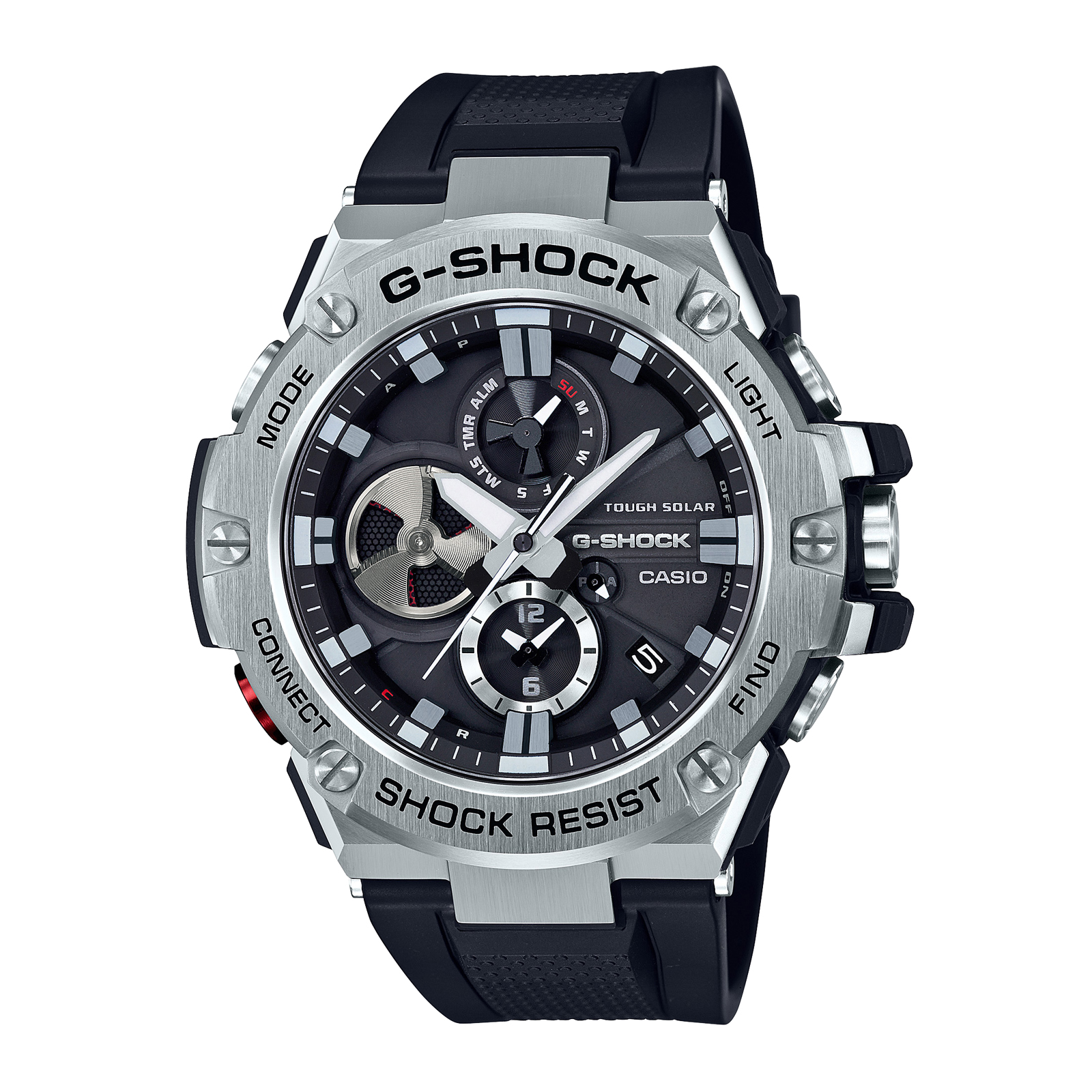 Reloj G-SHOCK GST-B100-1A Resina/Acero Hombre Plateado - Btime