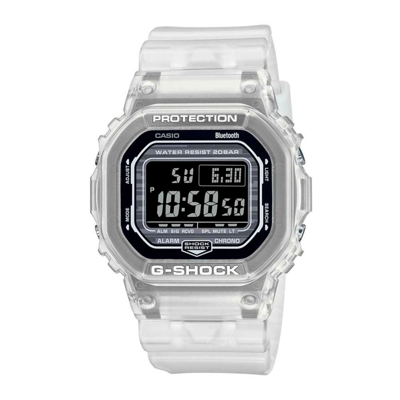 Reloj G-SHOCK DW-B5600G-7D Resina Hombre Transparente - Btime