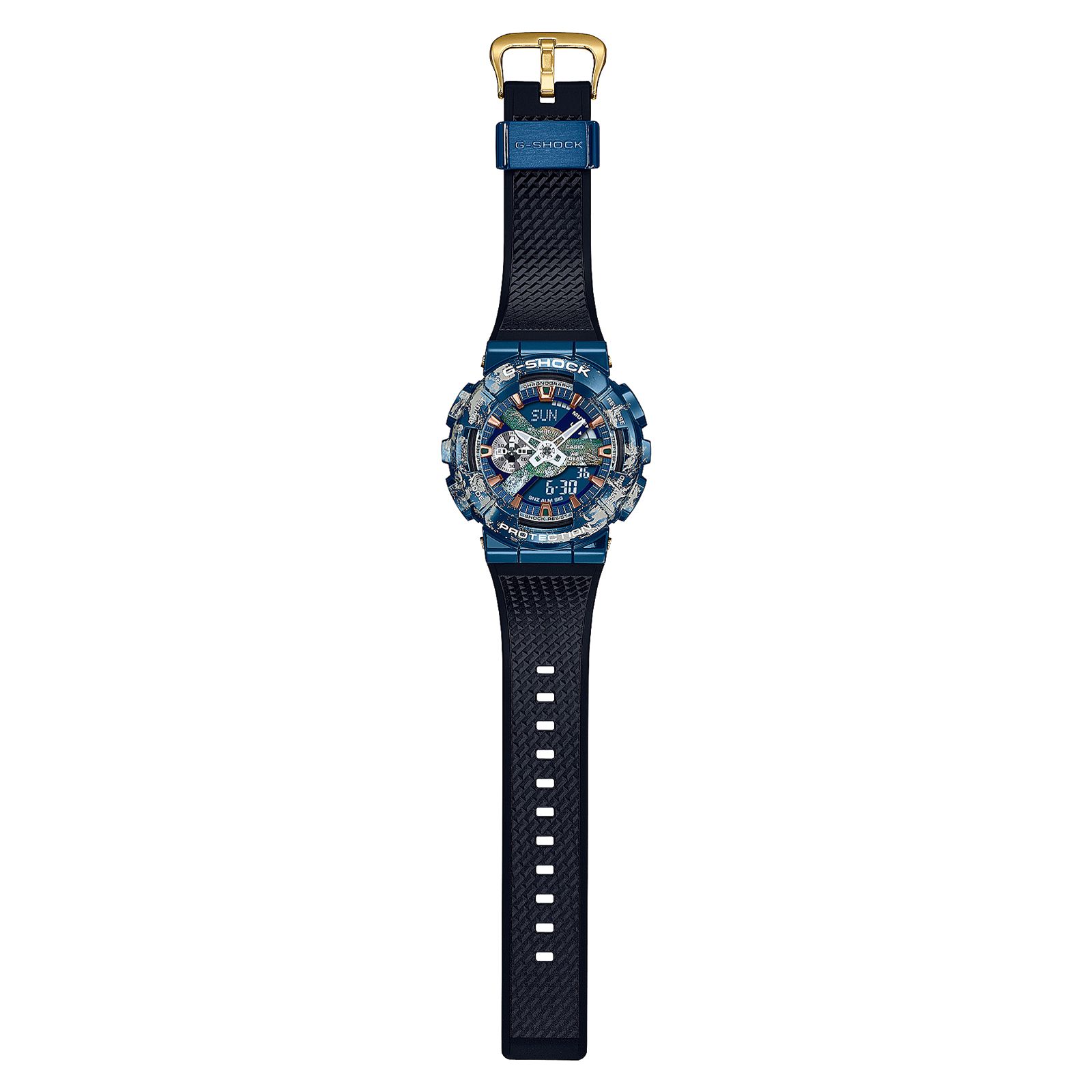 Reloj G-SHOCK GM-110EARTH-1A Resina/Acero Hombre Azul