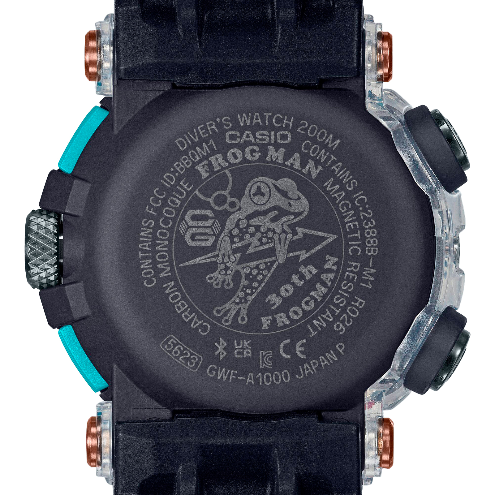 Reloj G-SHOCK GWF-A1000APF-1A Carbono/Resina Hombre Negro