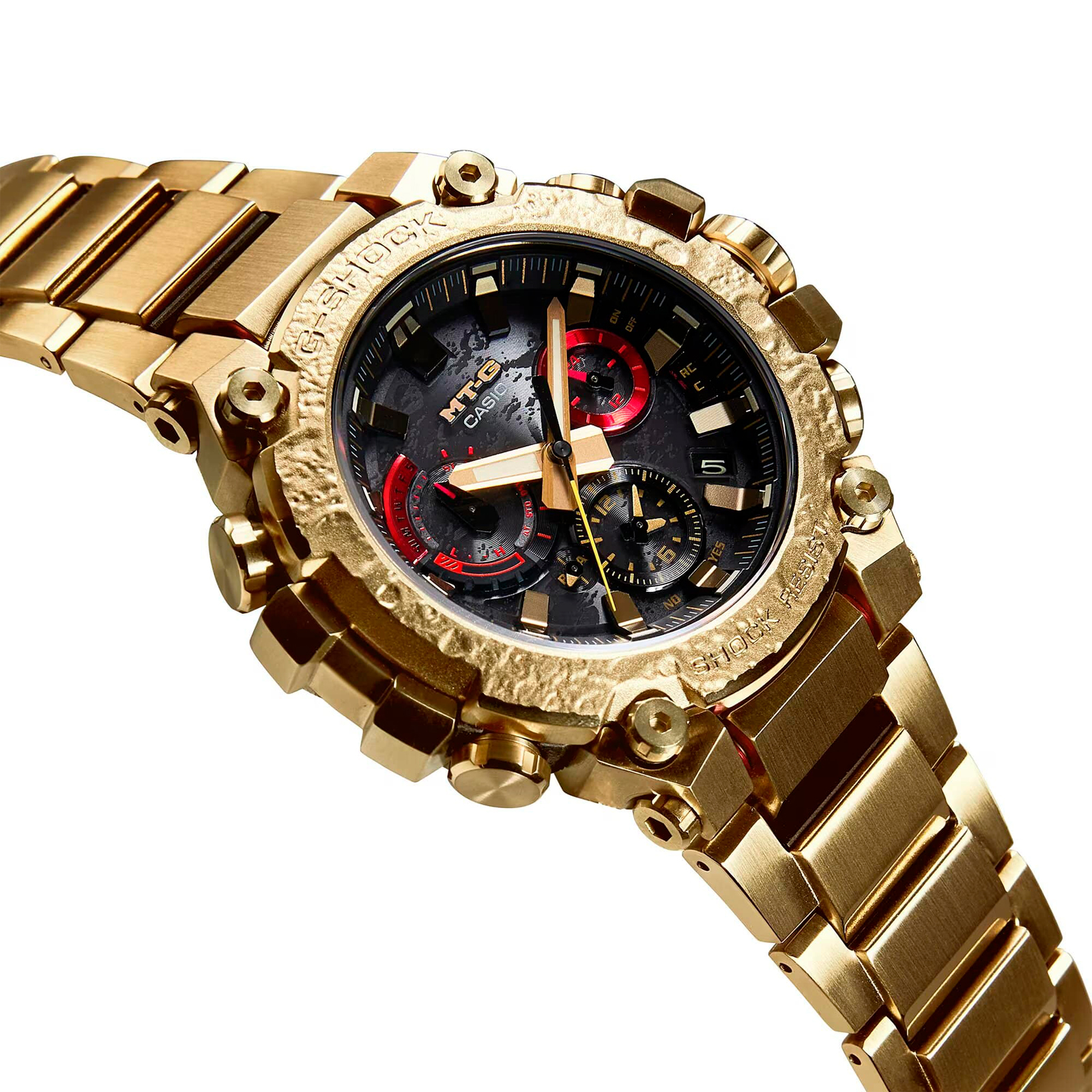 Reloj G-SHOCK MTG-B3000CX-9A Carbono/Acero Hombre Dorado