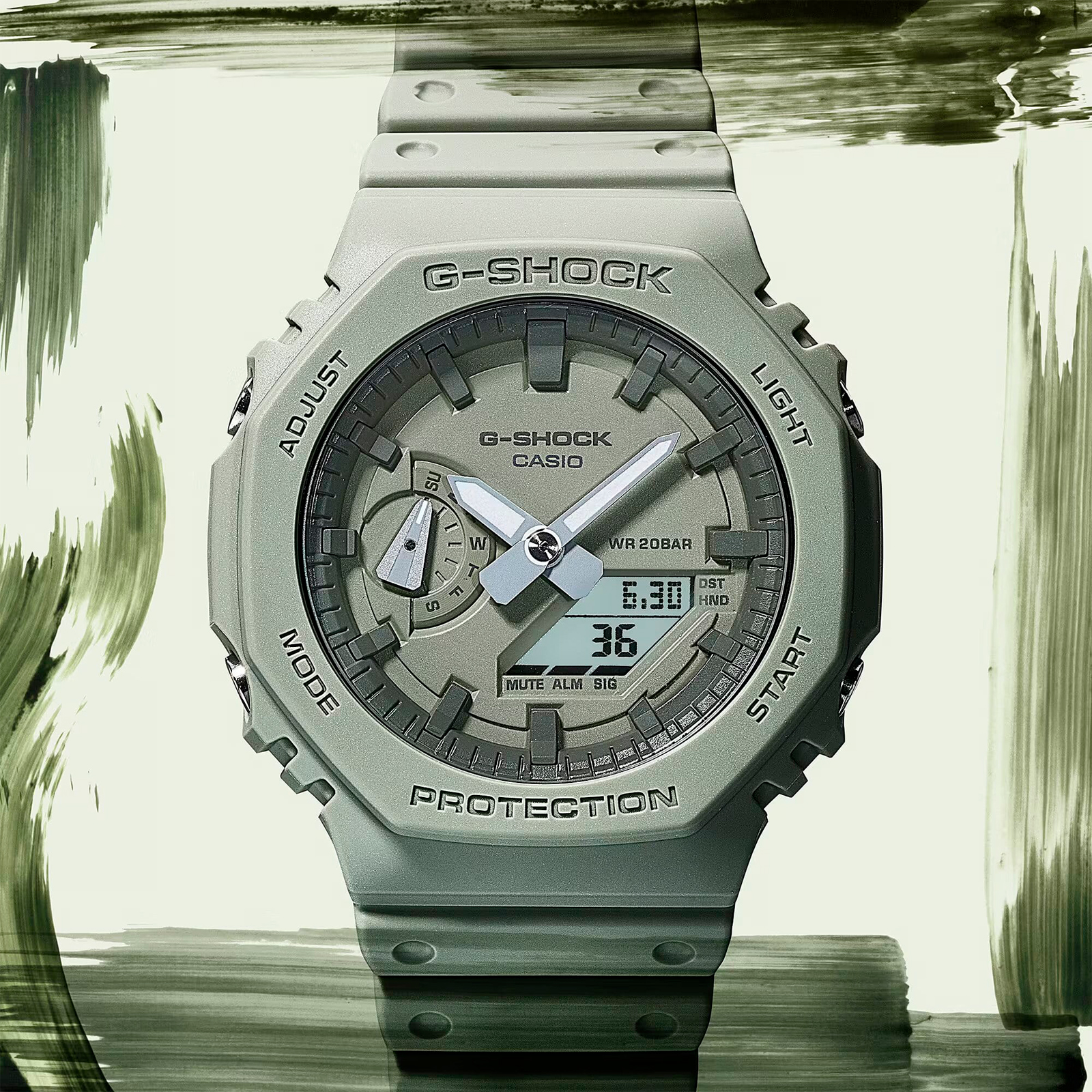 Reloj G-SHOCK GA-2140RX-7A Carbono/Resina Hombre Transparente - Btime