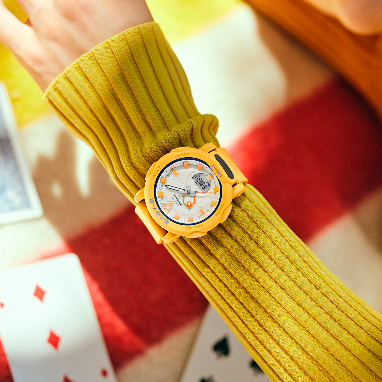 Reloj BABY-G BGA-310RP-9A Resina Mujer Amarillo