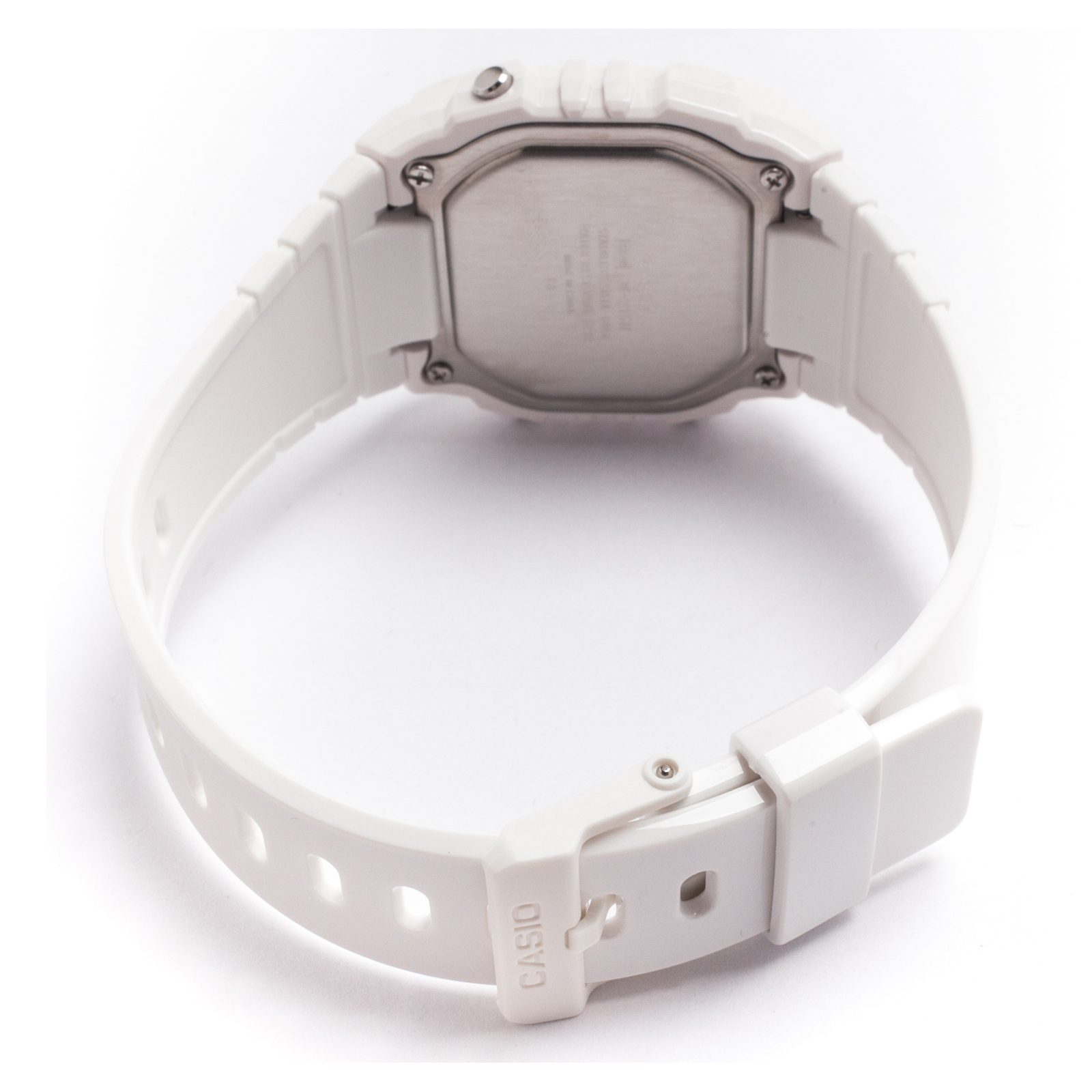 Reloj CASIO W-215H-7A Resina Juvenil Blanco