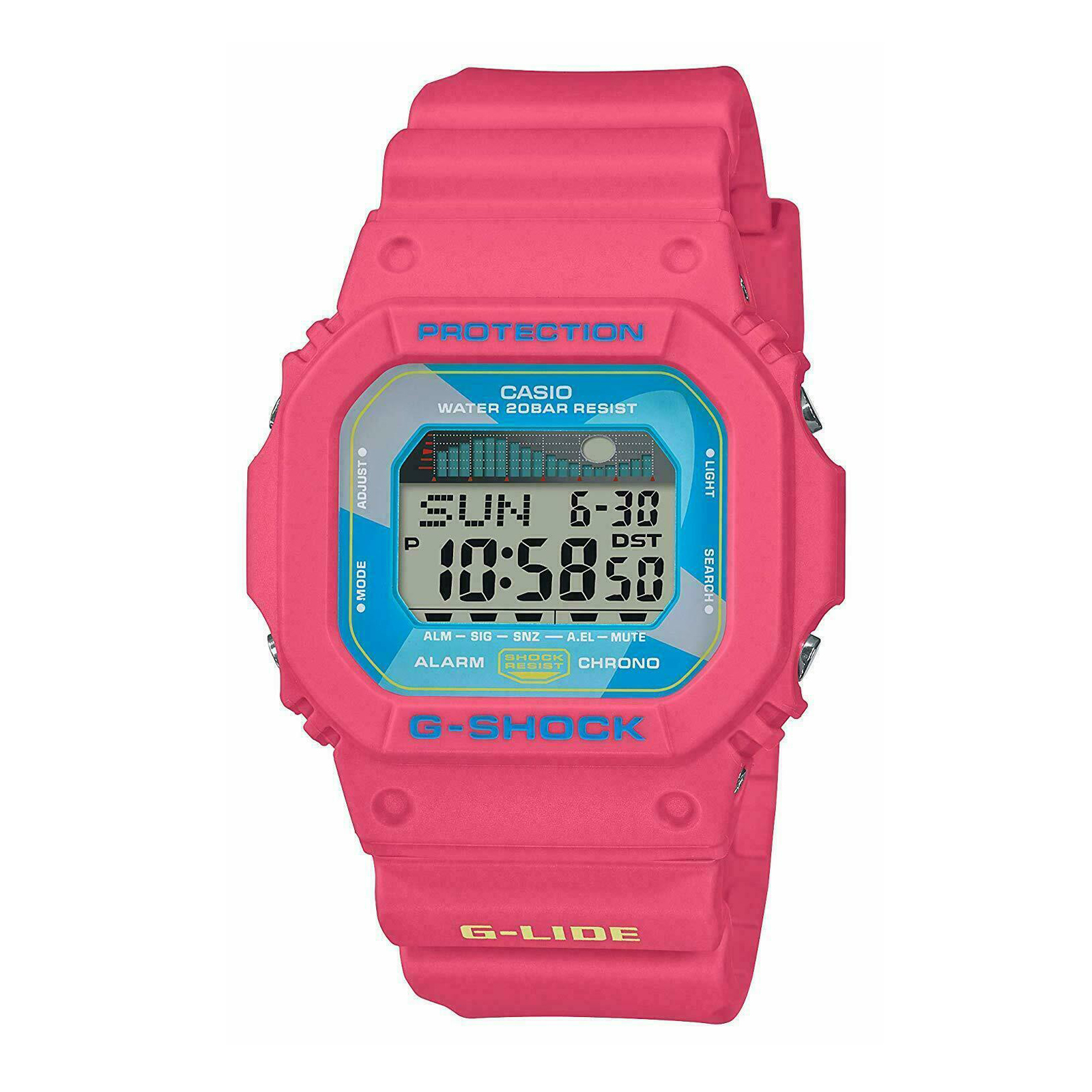 Reloj G-SHOCK GLX-5600VH-4D Resina Hombre Rosado