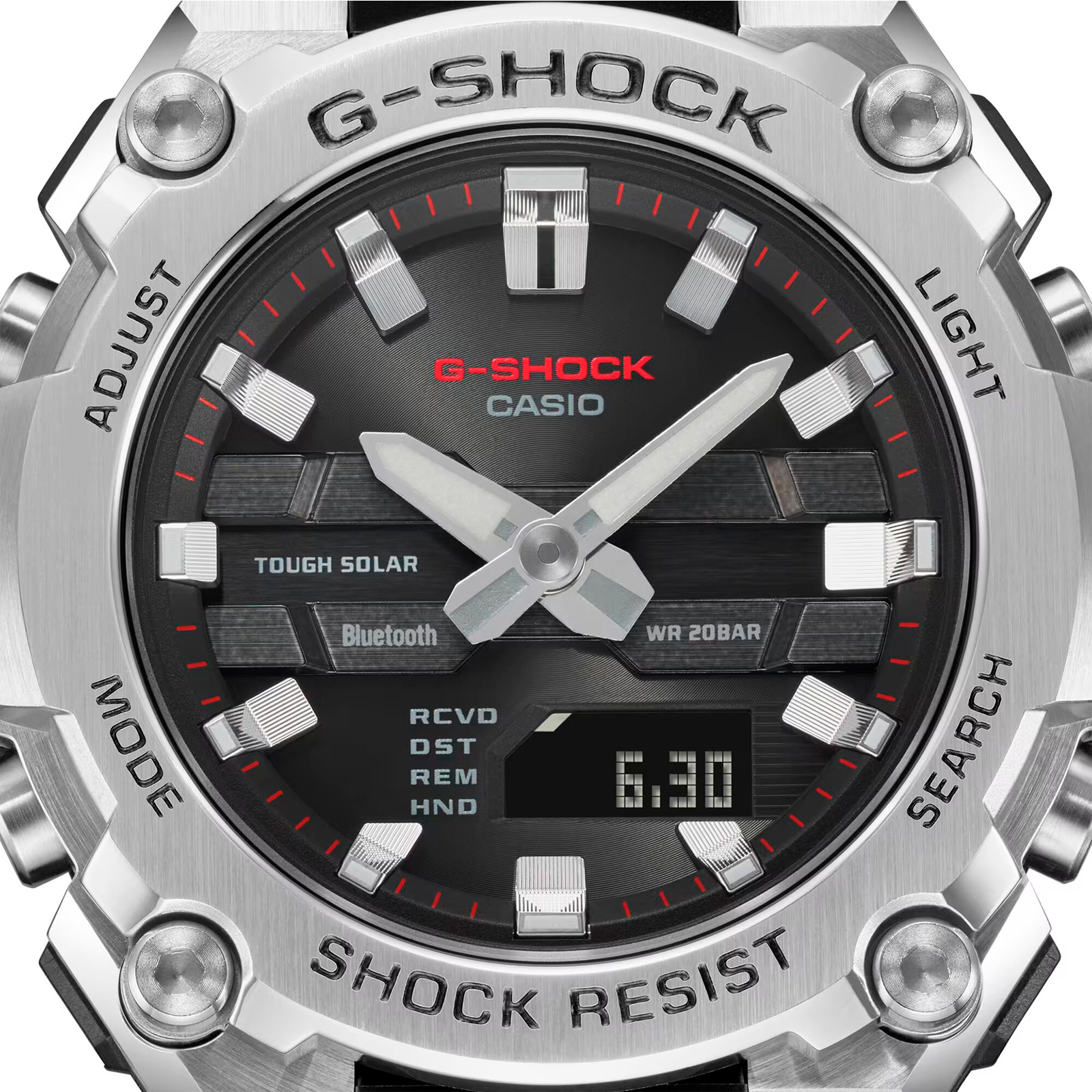 Reloj G-SHOCK GST-B600-1A Resina/Acero Hombre Plateado