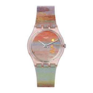 Reloj SWATCH TURNER’S SCARLET SUNSET SO28Z700 Rosado