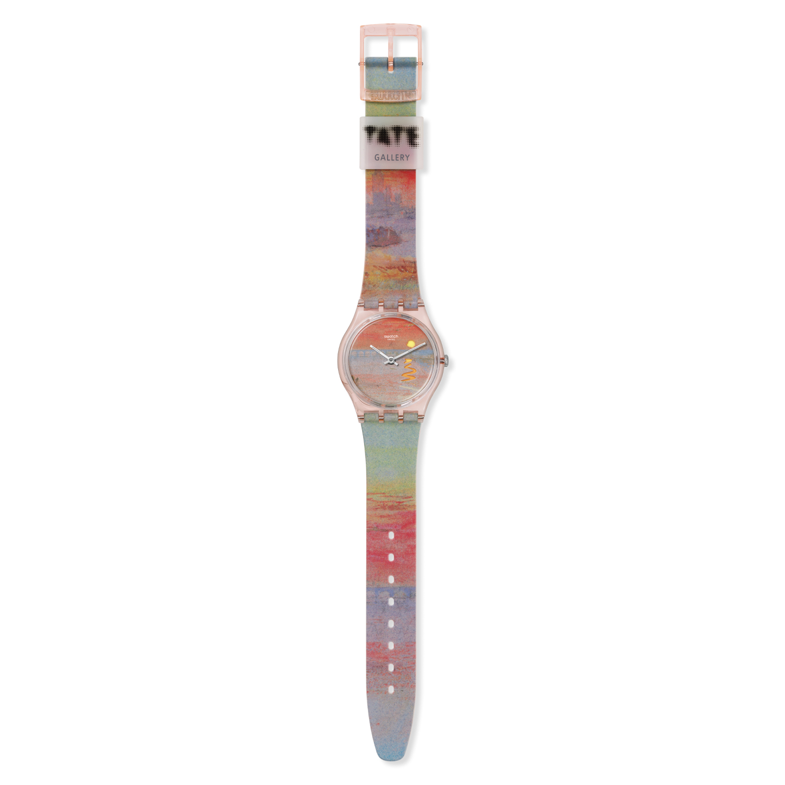 Reloj SWATCH TURNER’S SCARLET SUNSET SO28Z700 Rosado