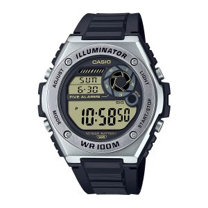 Reloj CASIO MWD-100H-9A Resina/Acero Hombre Negro
