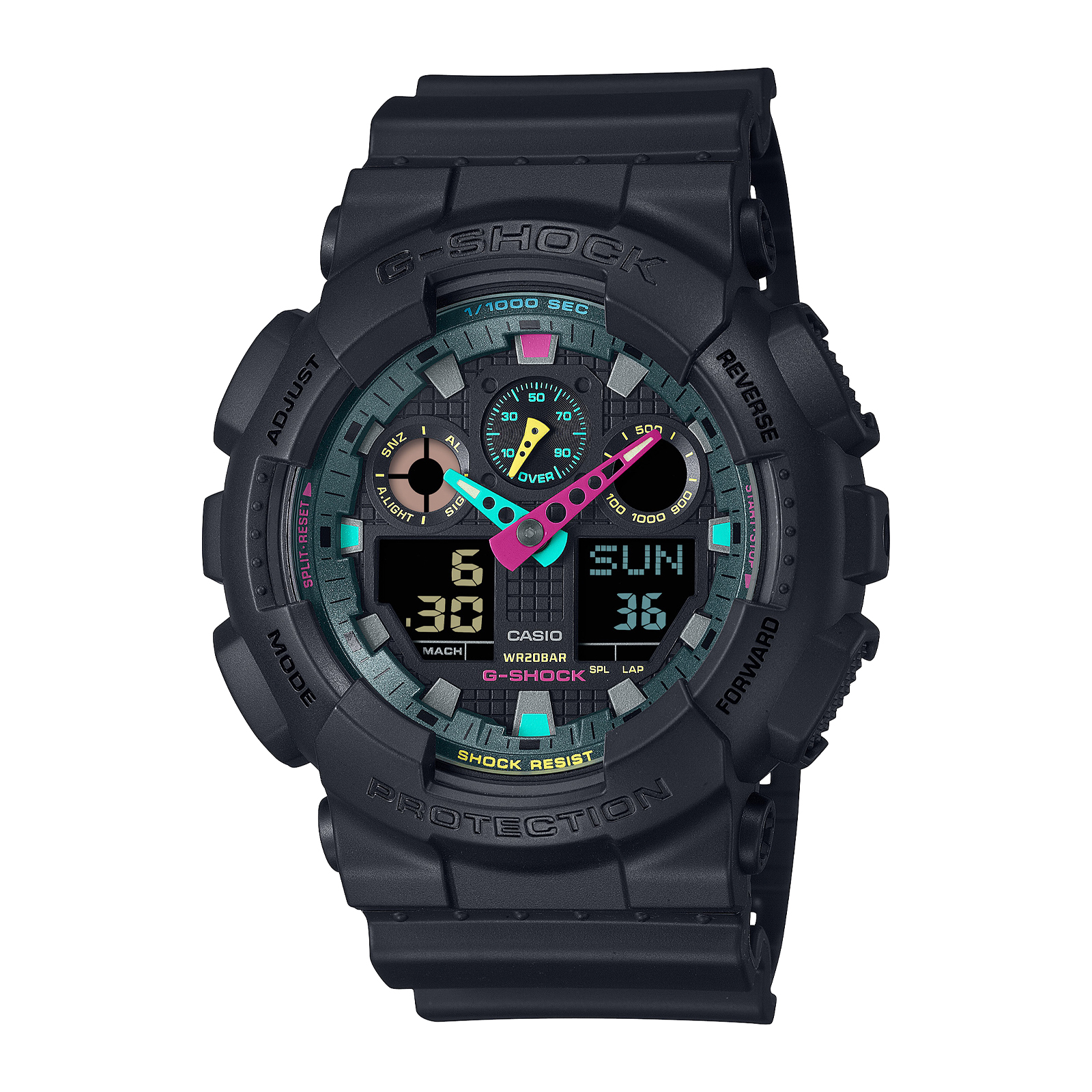 Reloj G-SHOCK GA-100MF-1A Resina Hombre Negro