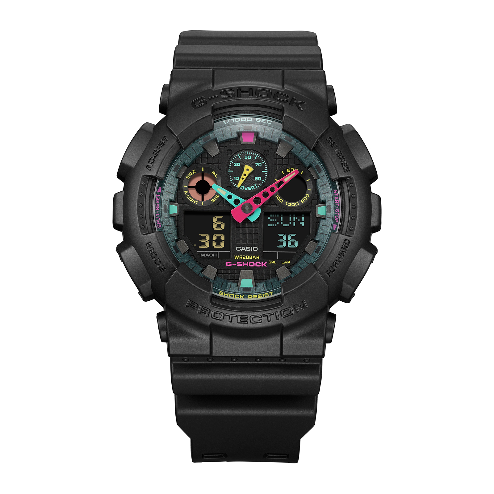 Reloj G-SHOCK GA-100MF-1A Resina Hombre Negro