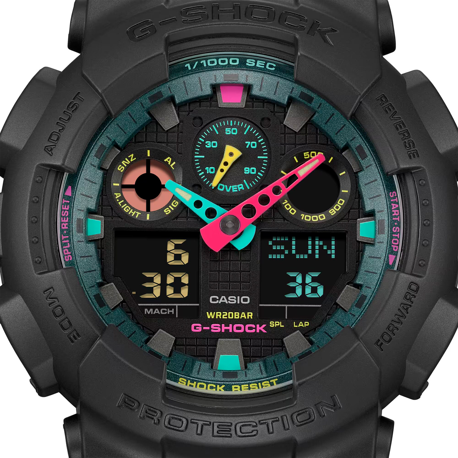 Reloj G-SHOCK GA-100MF-1A Resina Hombre Negro