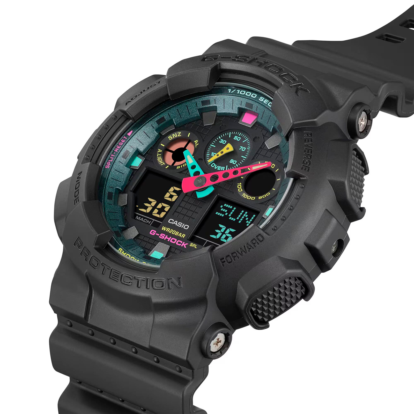 Reloj G-SHOCK GA-100MF-1A Resina Hombre Negro