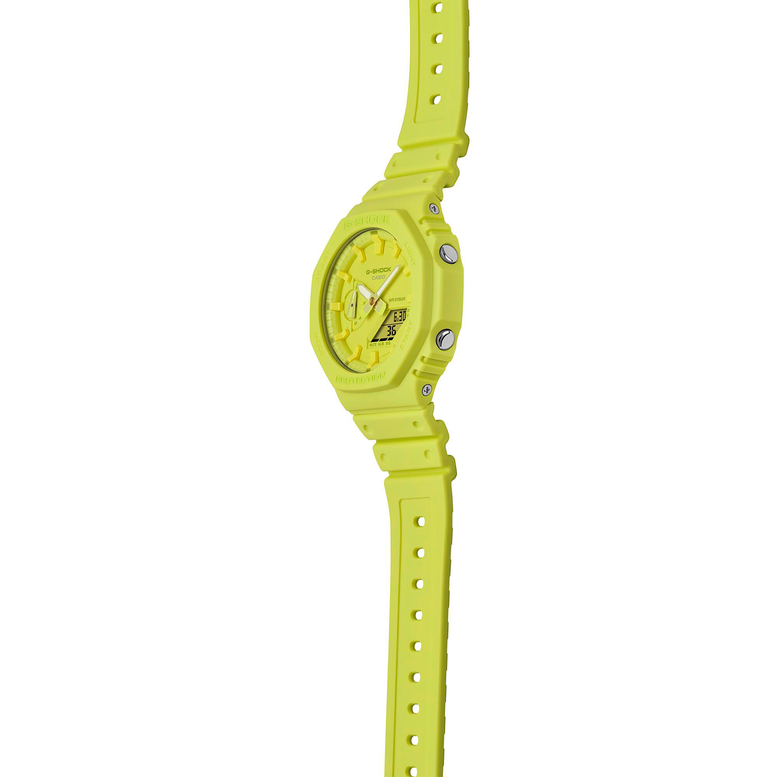 Reloj G-SHOCK GA-2100-9A9 Carbono/Resina Hombre Amarillo