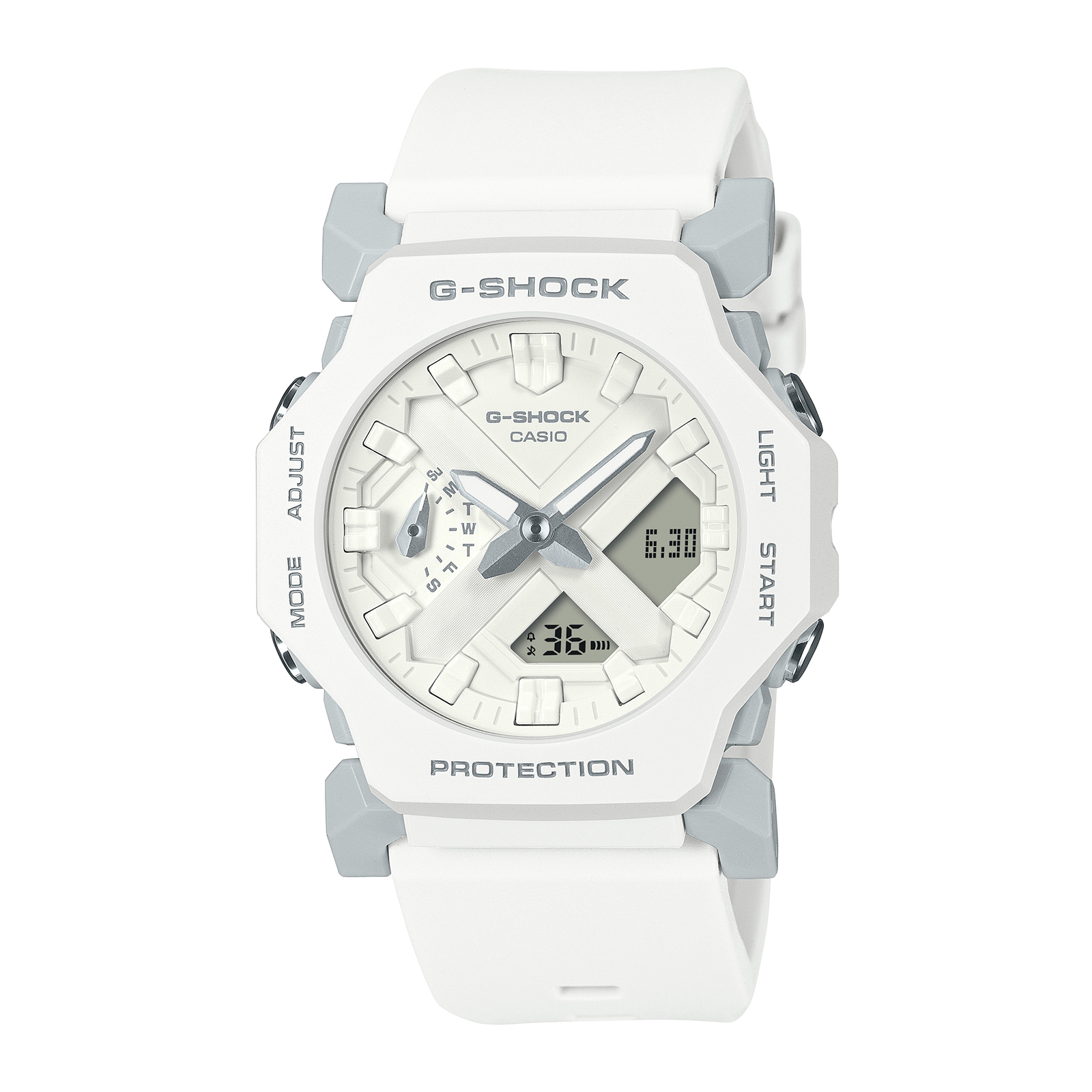 Reloj G-SHOCK GA-2300-7A Resina Hombre Blanco