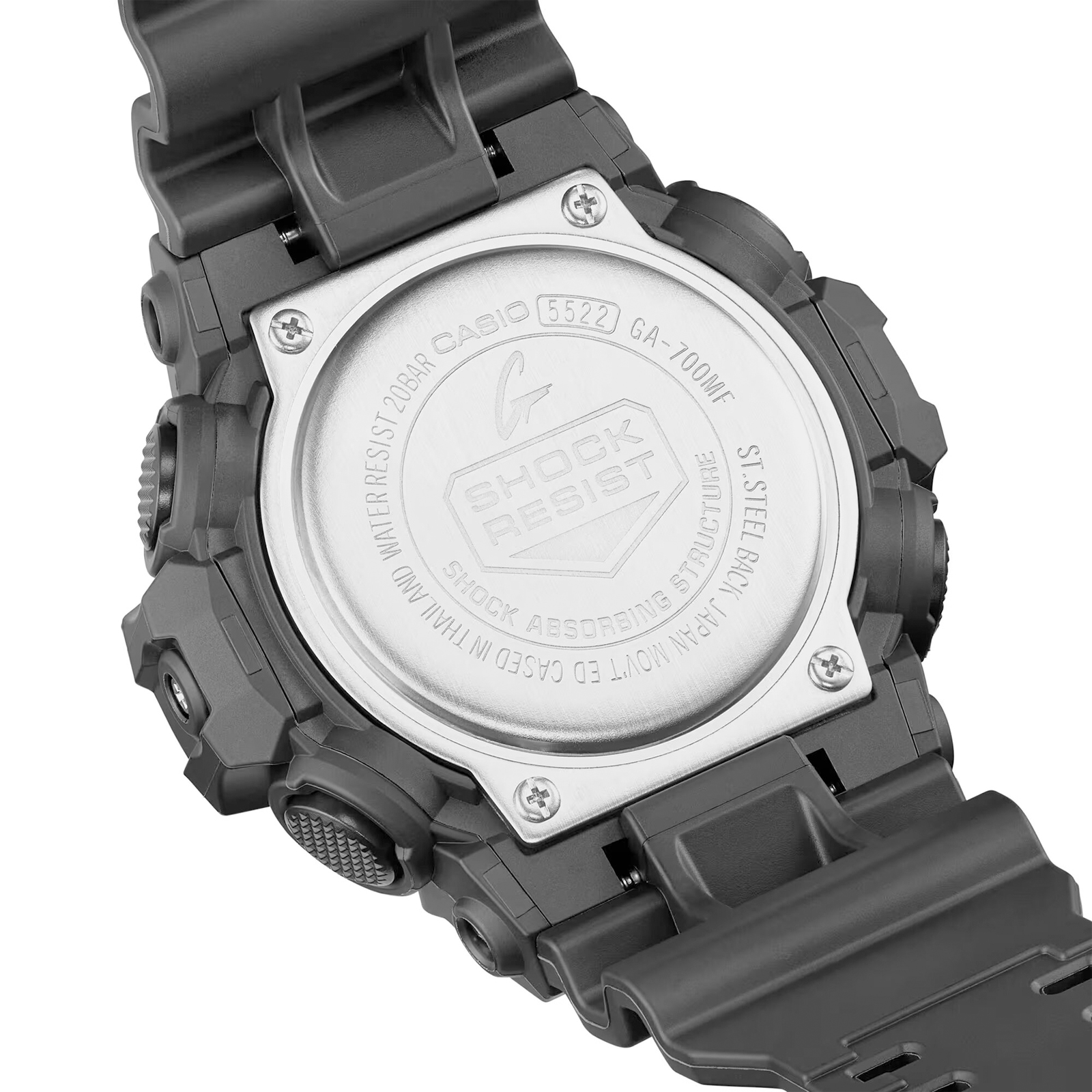 Reloj G-SHOCK GA-700MF-1A Resina Hombre Negro