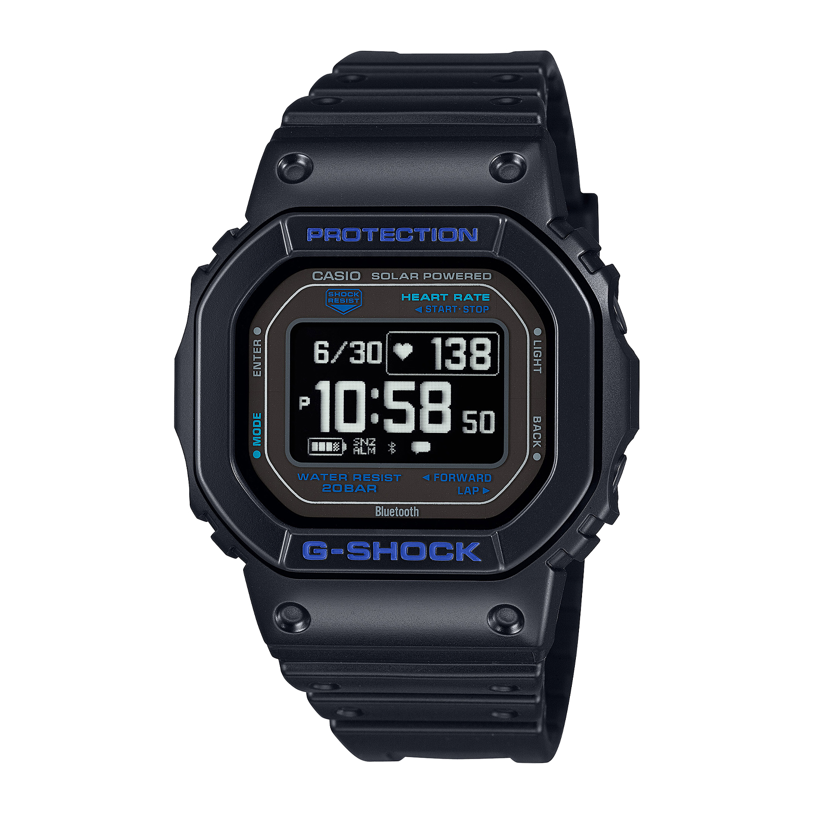 Reloj G-SHOCK DW-H5600-1A2 Resina Hombre Negro