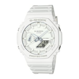 Reloj G-SHOCK GA-2100-7A7 Carbono/Resina Hombre Blanco