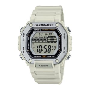 Reloj CASIO MWD-110H-8A Resina/Acero Hombre Blanco Humo