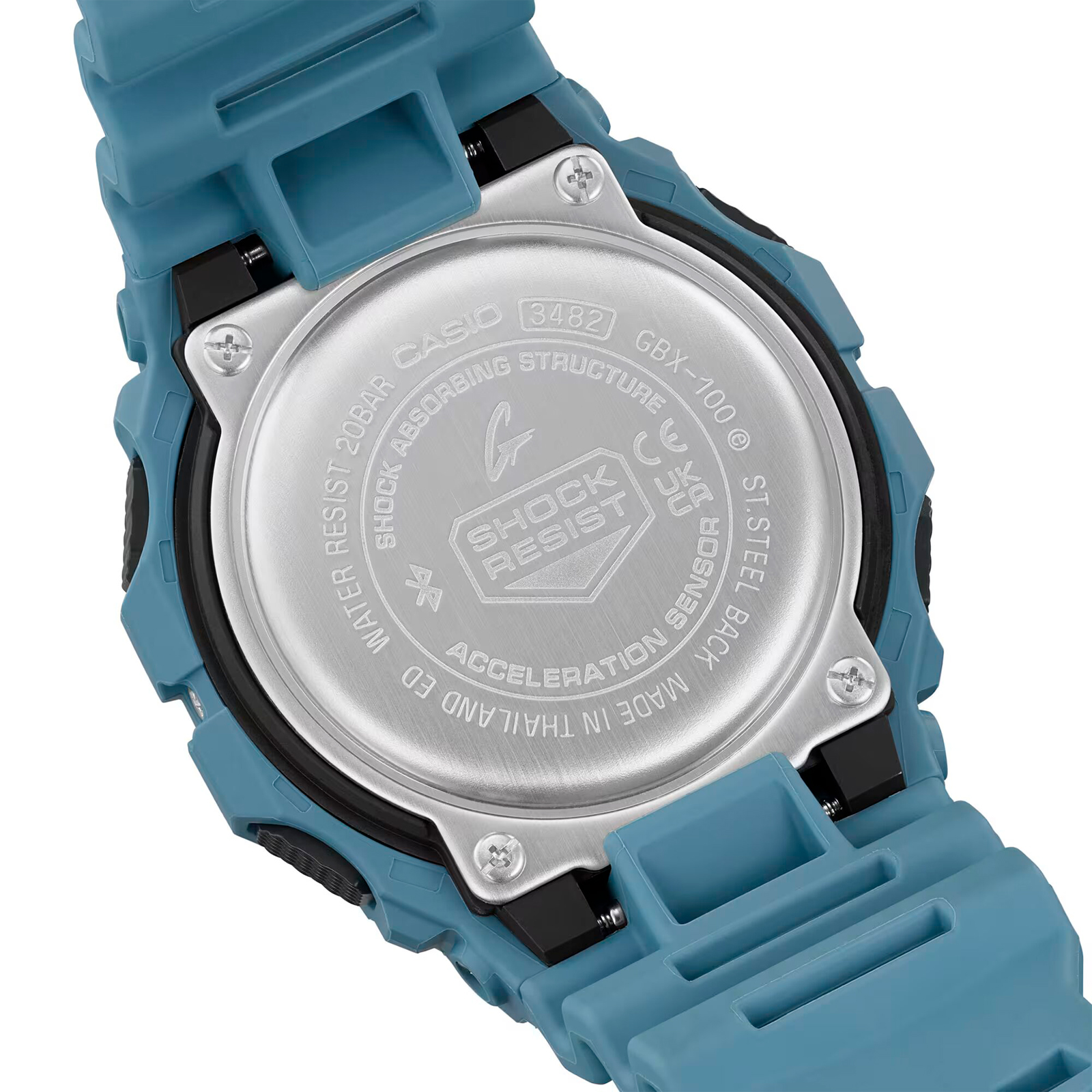 Reloj G-SHOCK GBX-100-2A Resina Hombre Azul