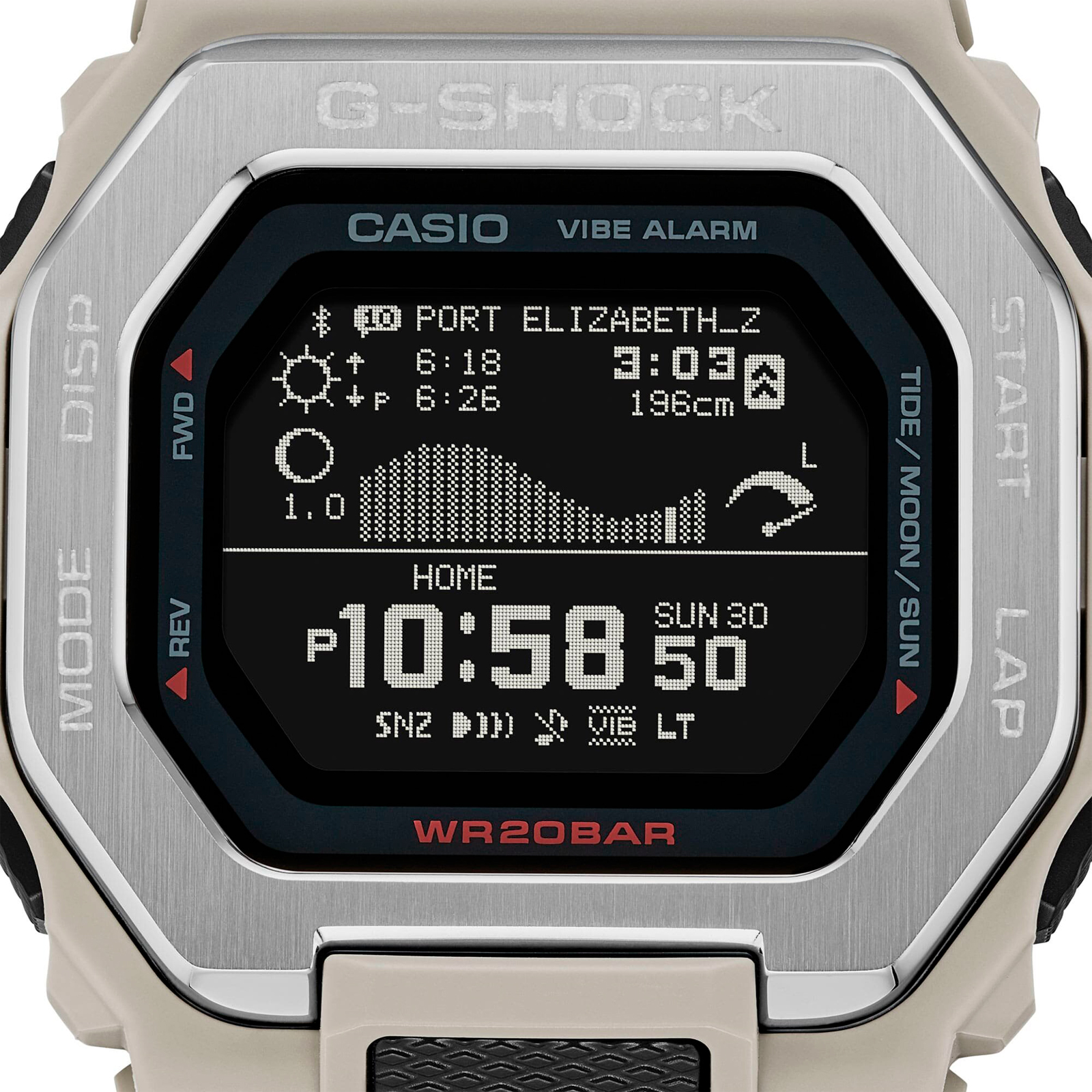 Reloj G-SHOCK GBX-100-8D Resina Hombre Gris