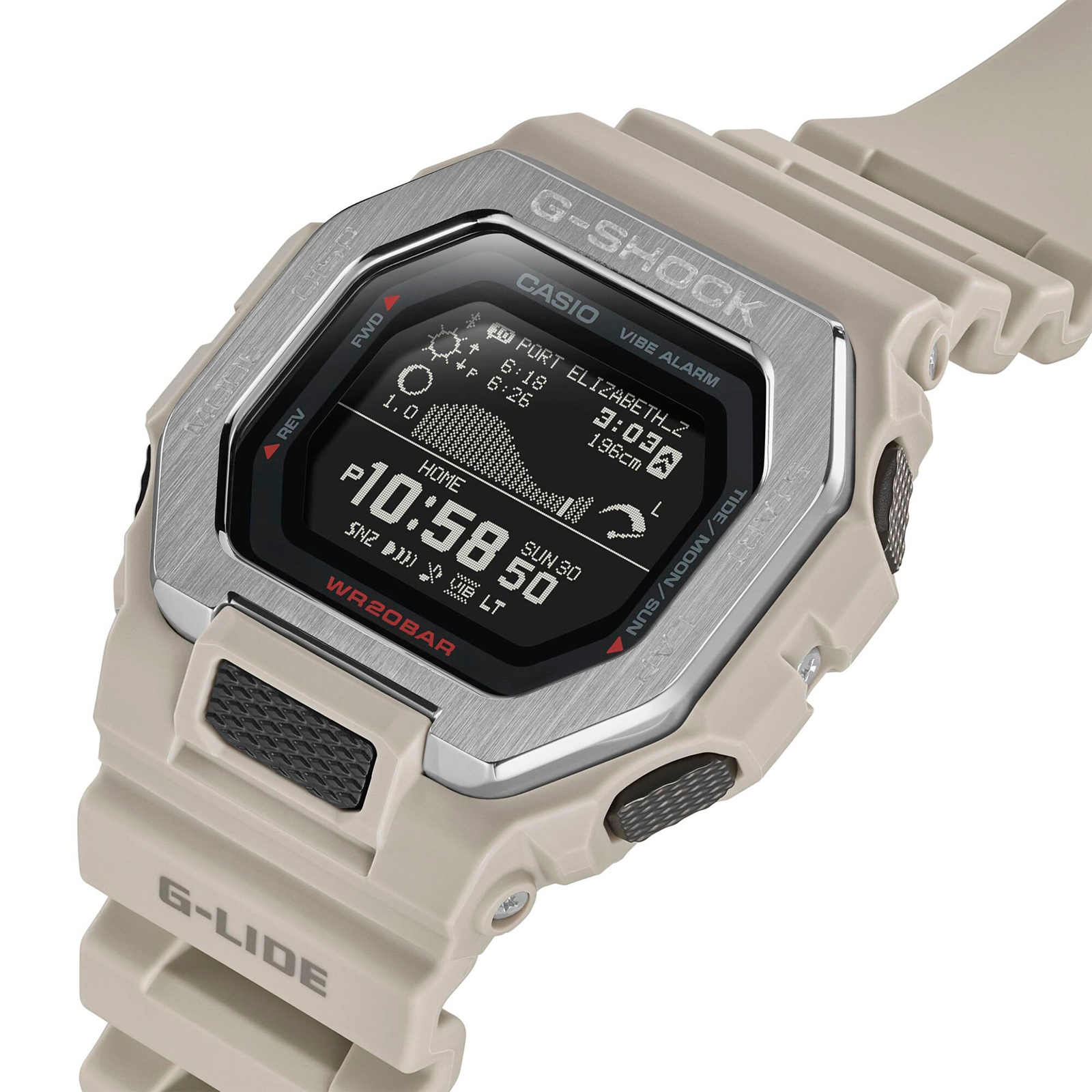 Reloj G-SHOCK GBX-100-8D Resina Hombre Gris