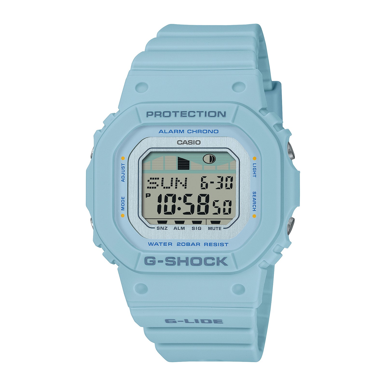 Reloj G-SHOCK GLX-S5600-2D Resina Mujer Azul