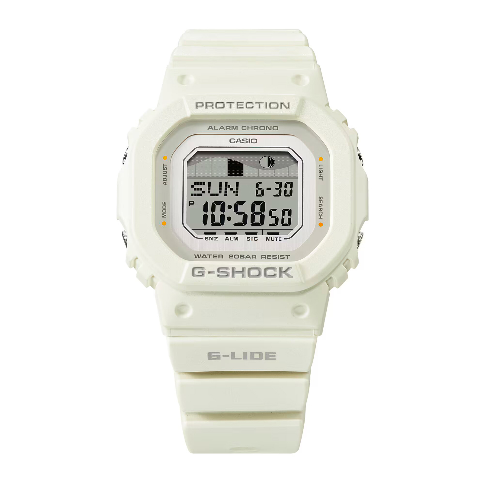 Reloj G-SHOCK GLX-S5600-7B Resina Mujer Blanco