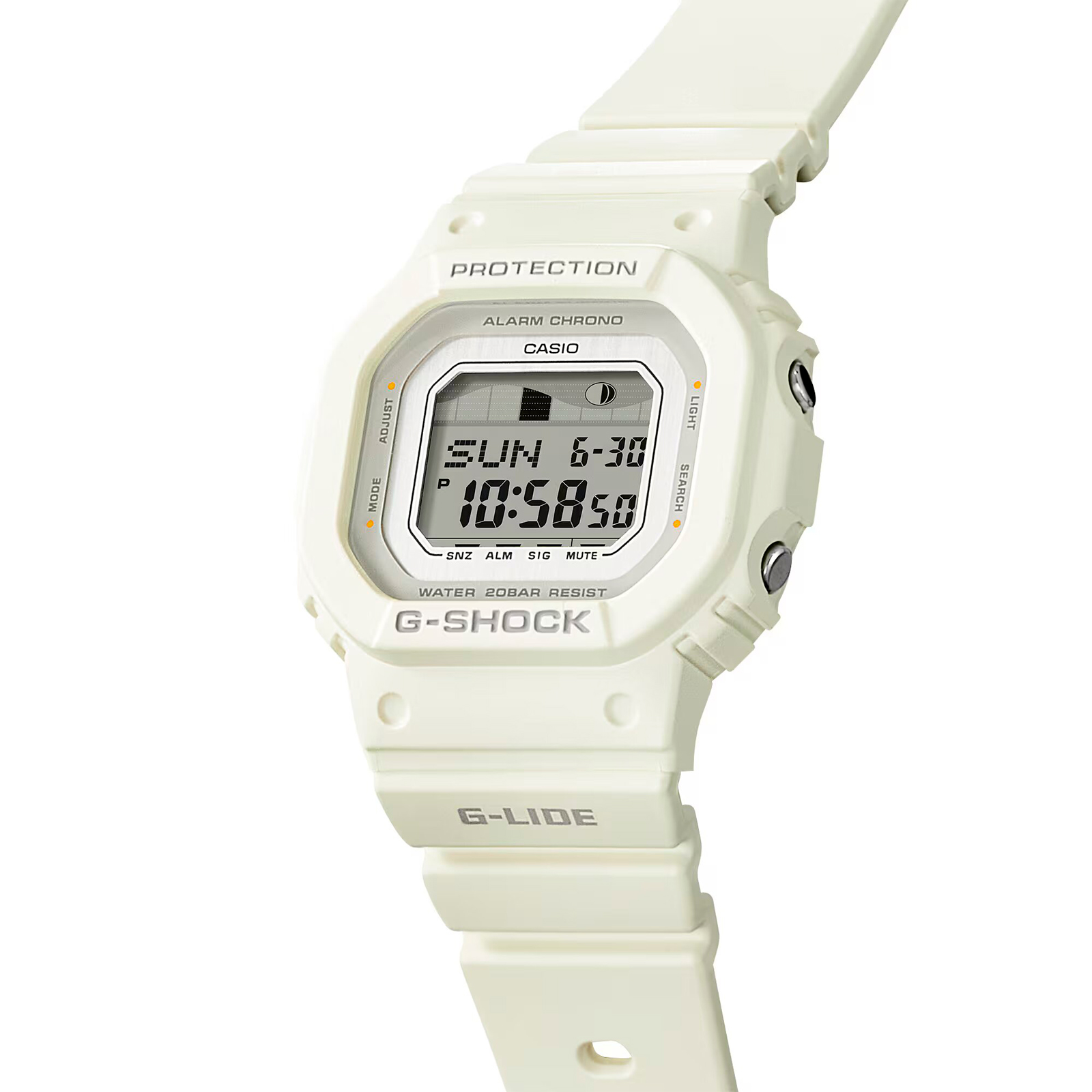 Reloj G-SHOCK GLX-S5600-7B Resina Mujer Blanco