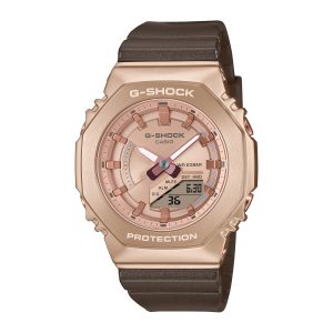 Reloj G-SHOCK GM-S2100CB-5A Resina/Acero Mujer Oro Rosa