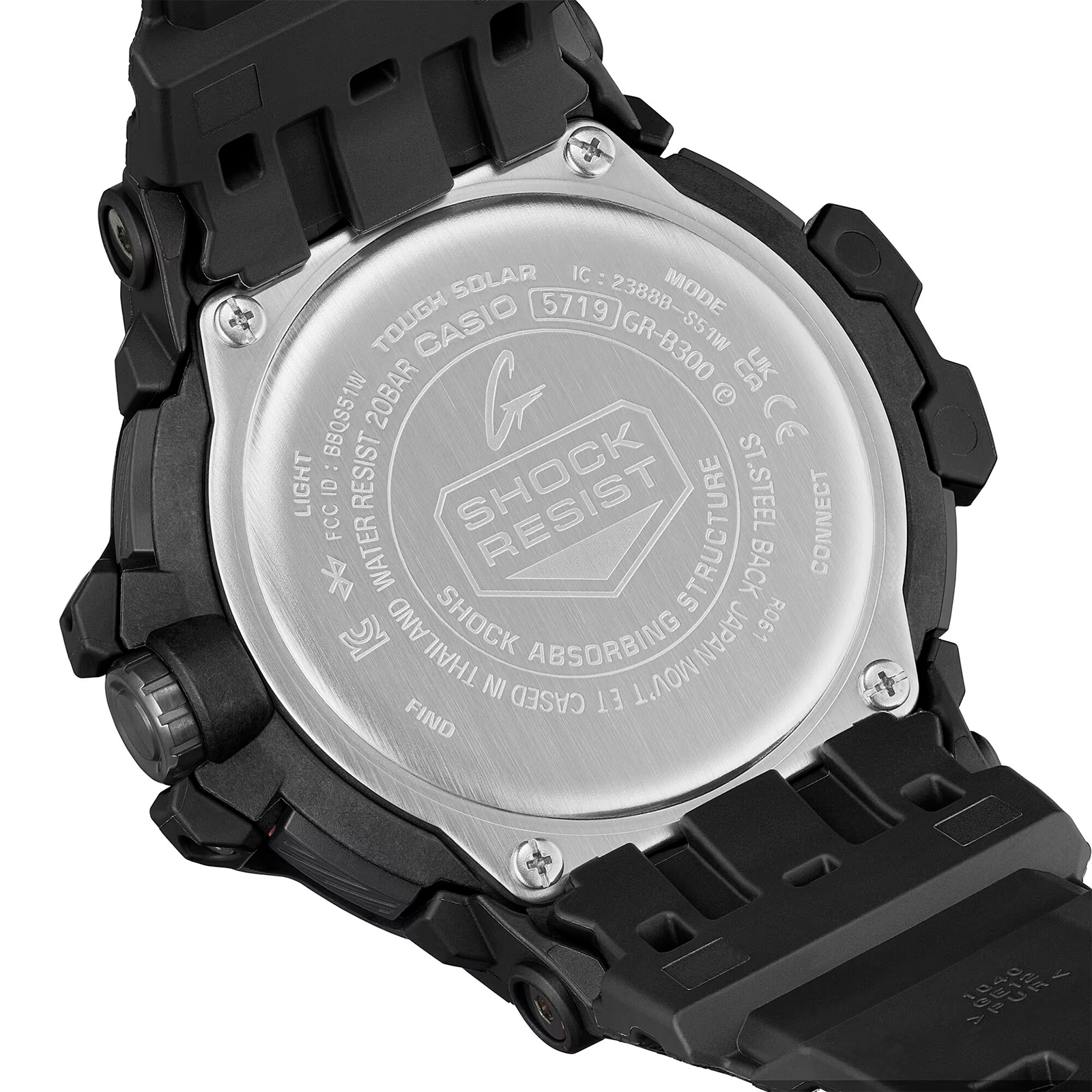 Reloj G-SHOCK GR-B300-1A4 Carbono/Resina Hombre Negro