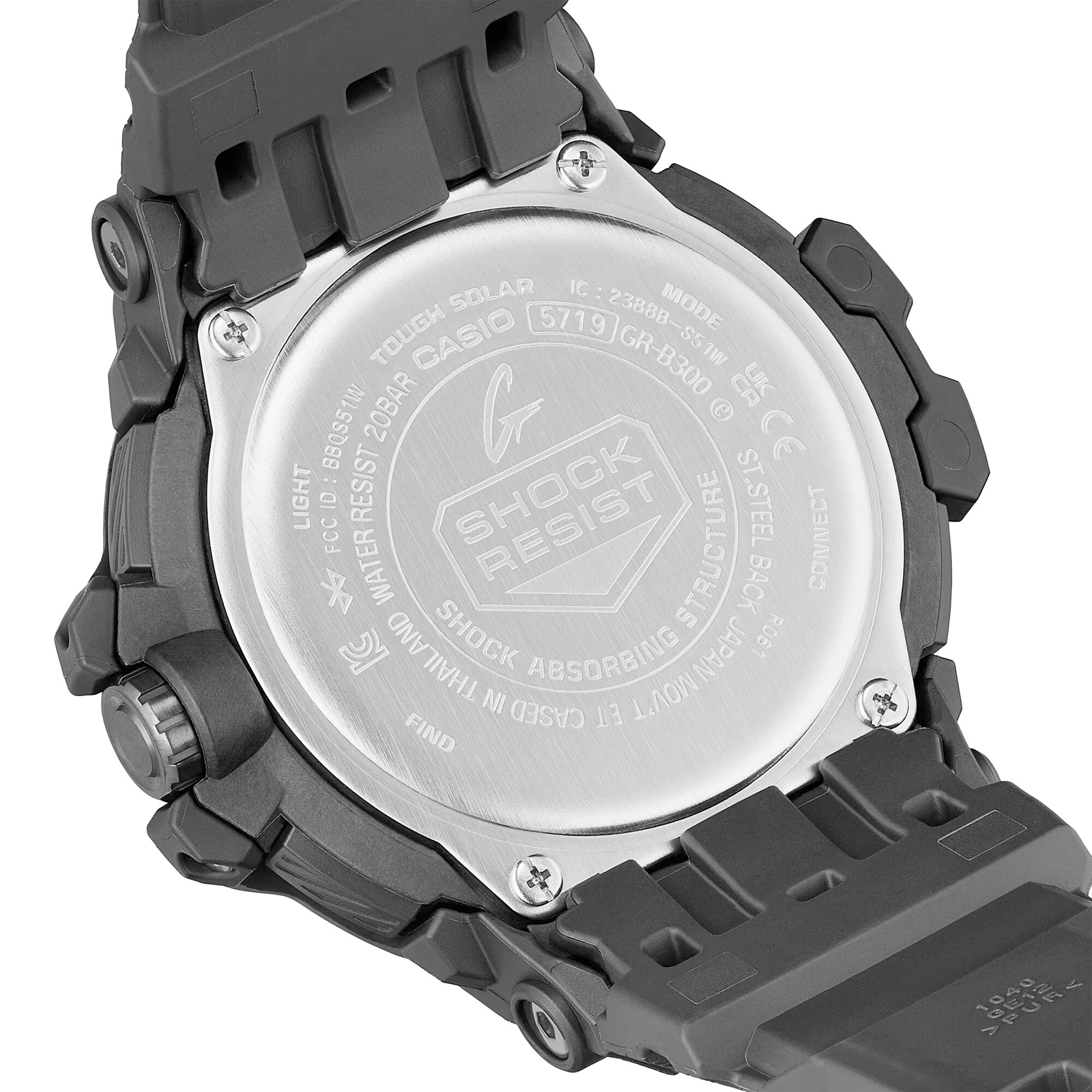 Reloj G-SHOCK GR-B300-1A Carbono/Resina Hombre Negro