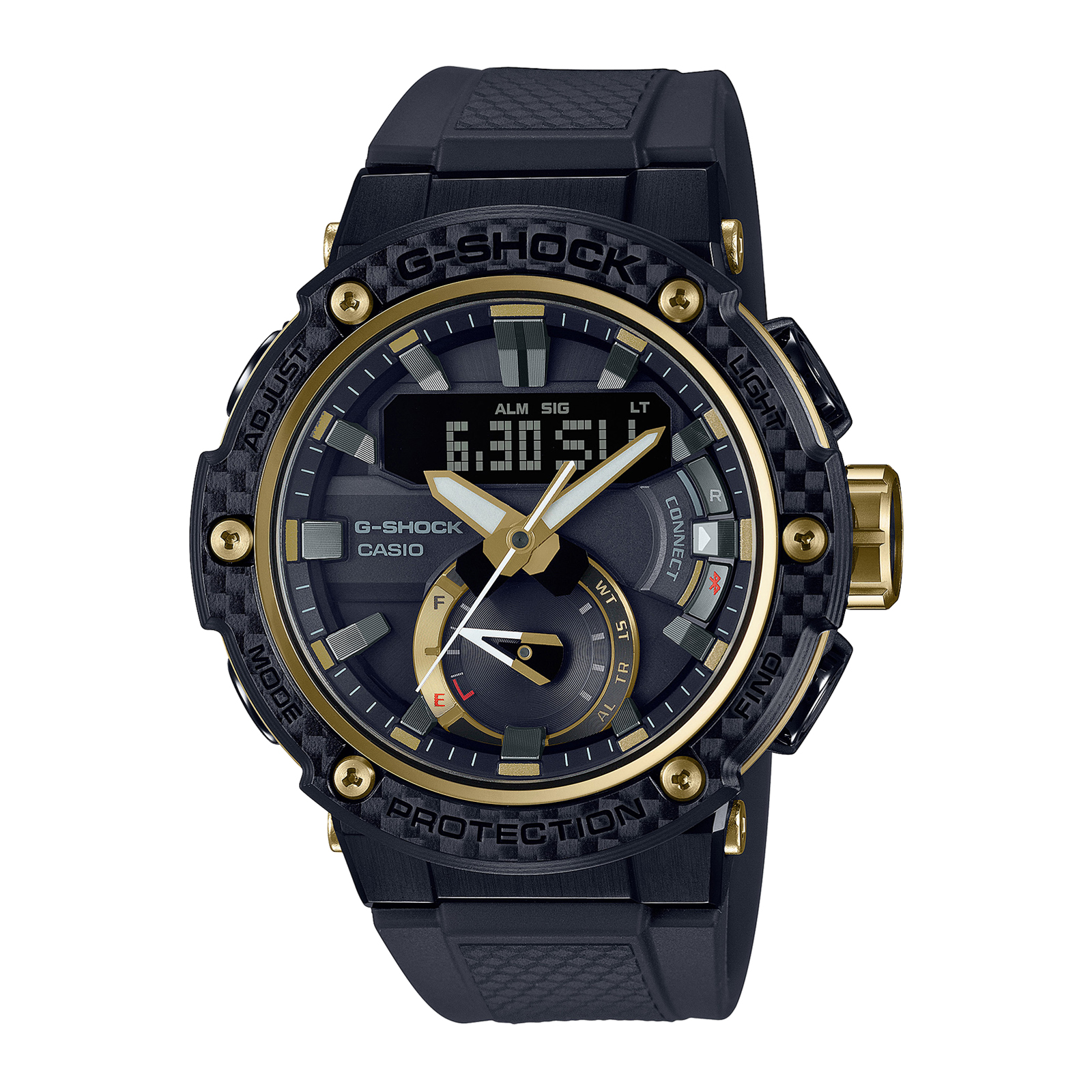 Reloj G-SHOCK GST-B200X-1A9 Carbono/Acero Hombre Negro