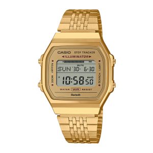 Reloj CASIO ABL-100WEG-9A Resina/Cromado Juvenil Dorado