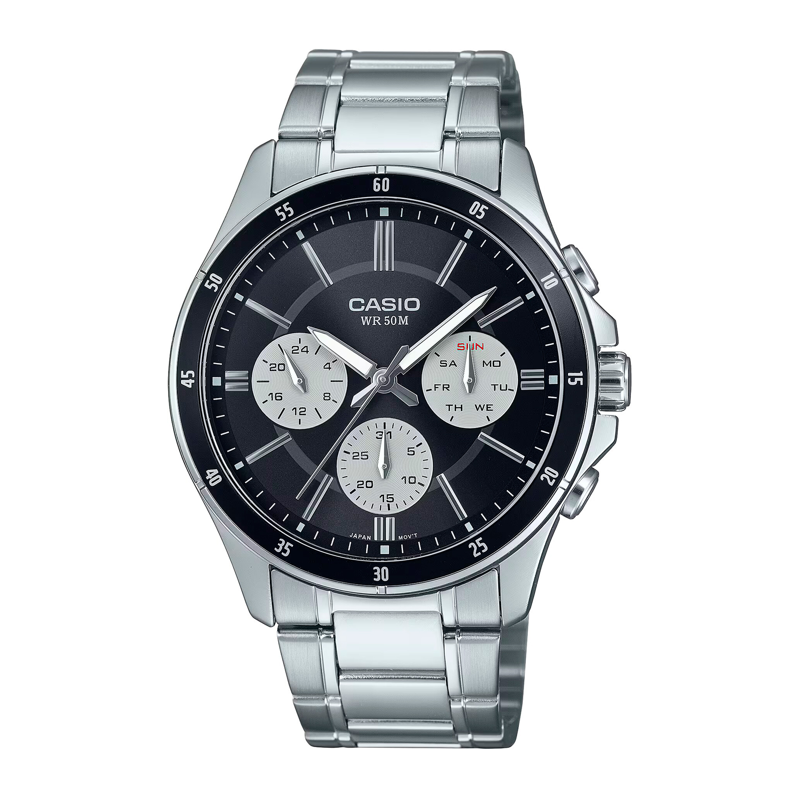 Reloj CASIO MTP-1374D-1A3 Acero Hombre Plateado