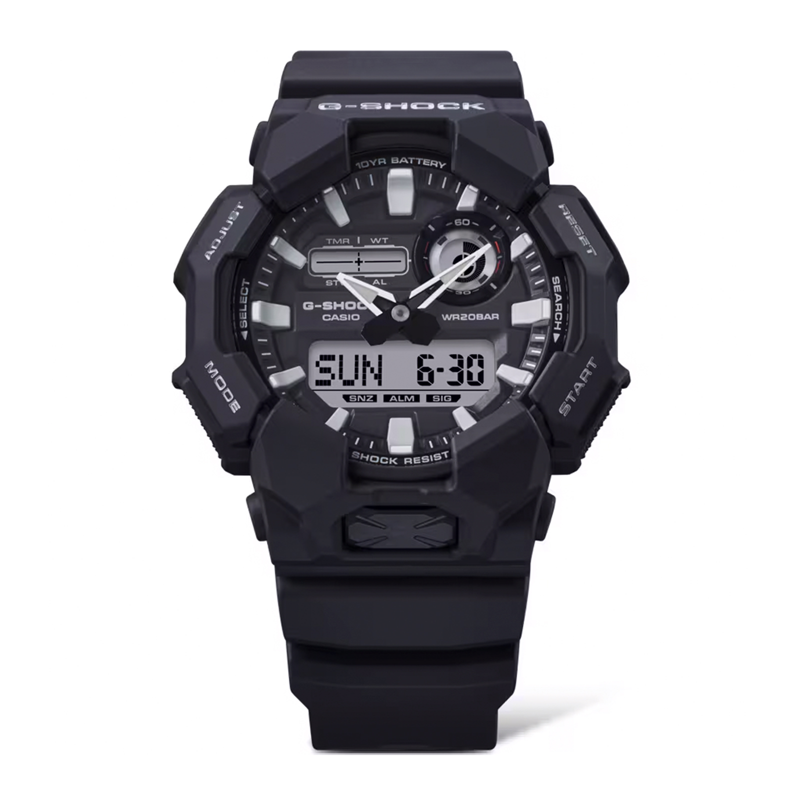 Reloj G-SHOCK GA-010-1A Carbono/Resina Hombre Negro