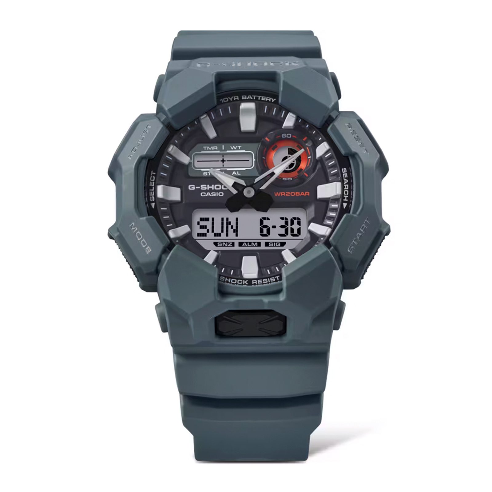 Reloj G-SHOCK GA-010-2A Carbono/Resina Hombre Azul