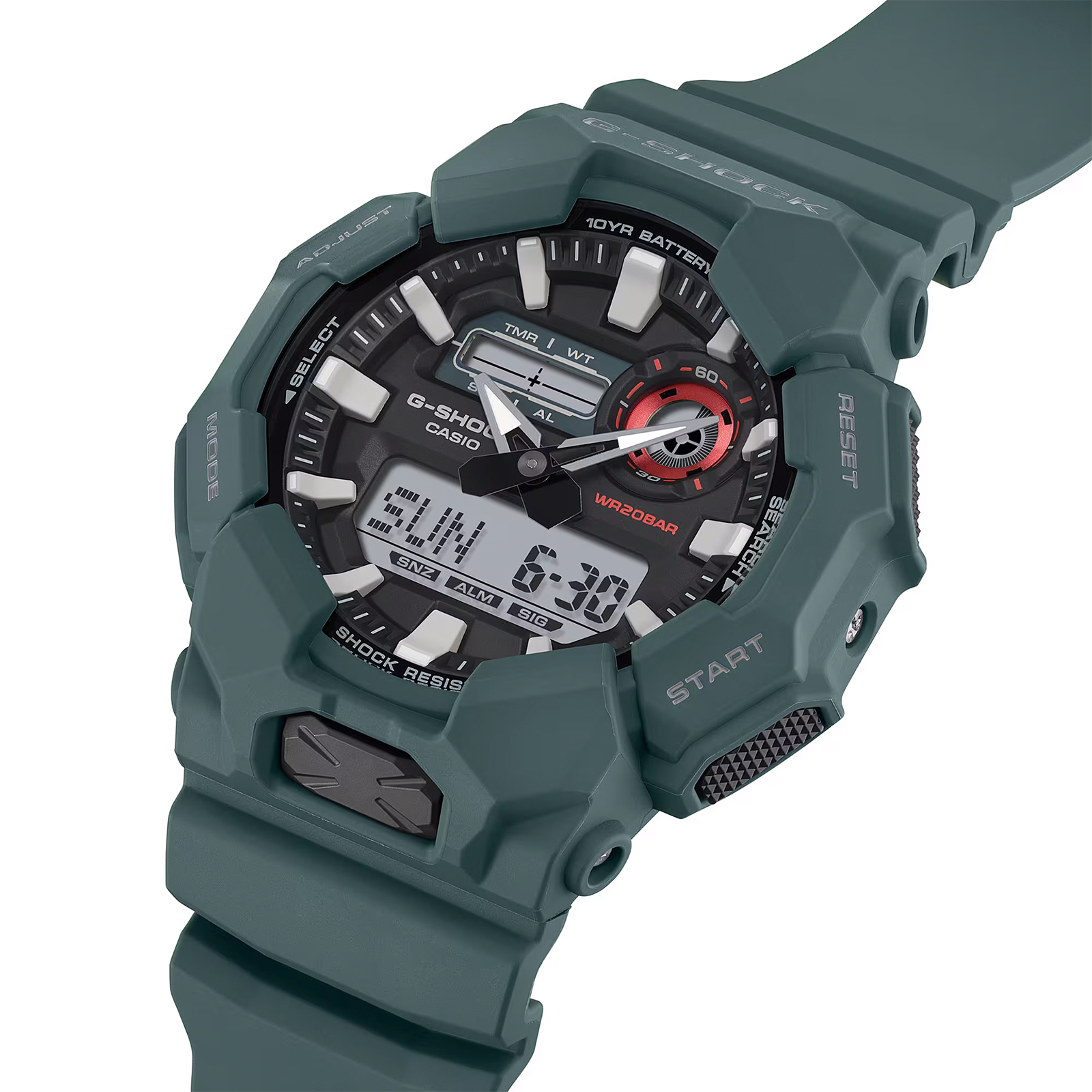 Reloj G-SHOCK GA-010-2A Carbono/Resina Hombre Azul