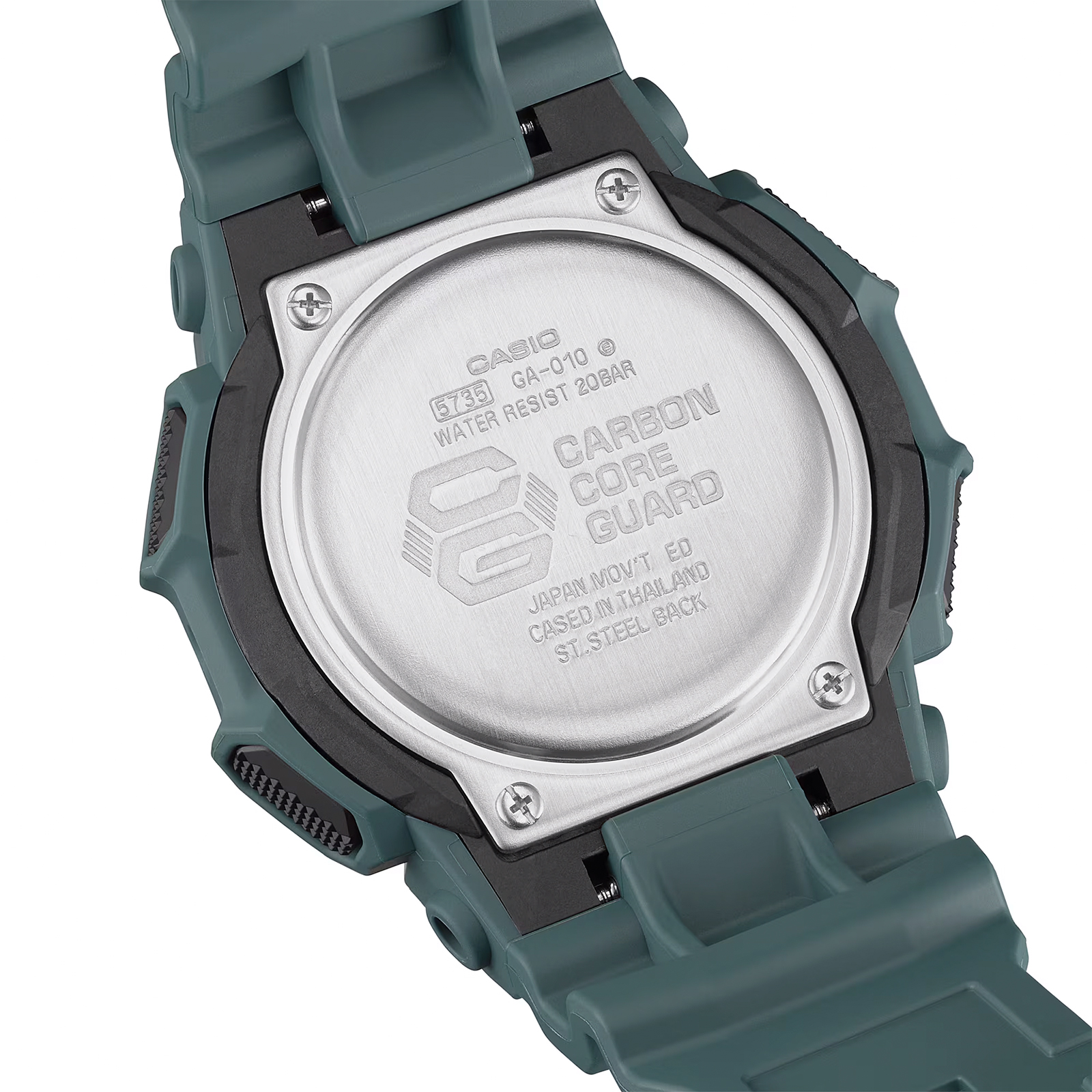 Reloj G-SHOCK GA-010-2A Carbono/Resina Hombre Azul