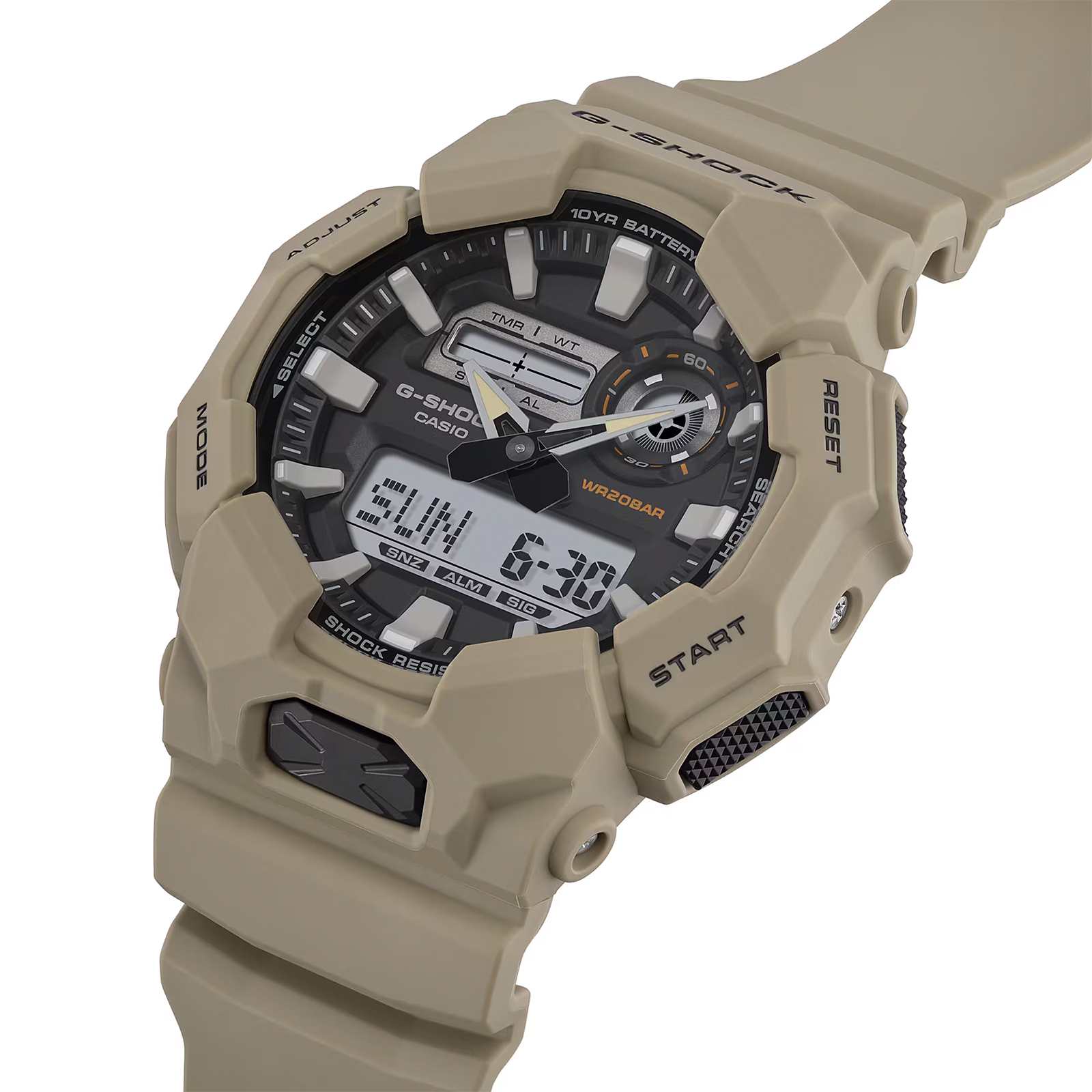 Reloj G-SHOCK GA-010-5A Carbono/Resina Hombre Marron