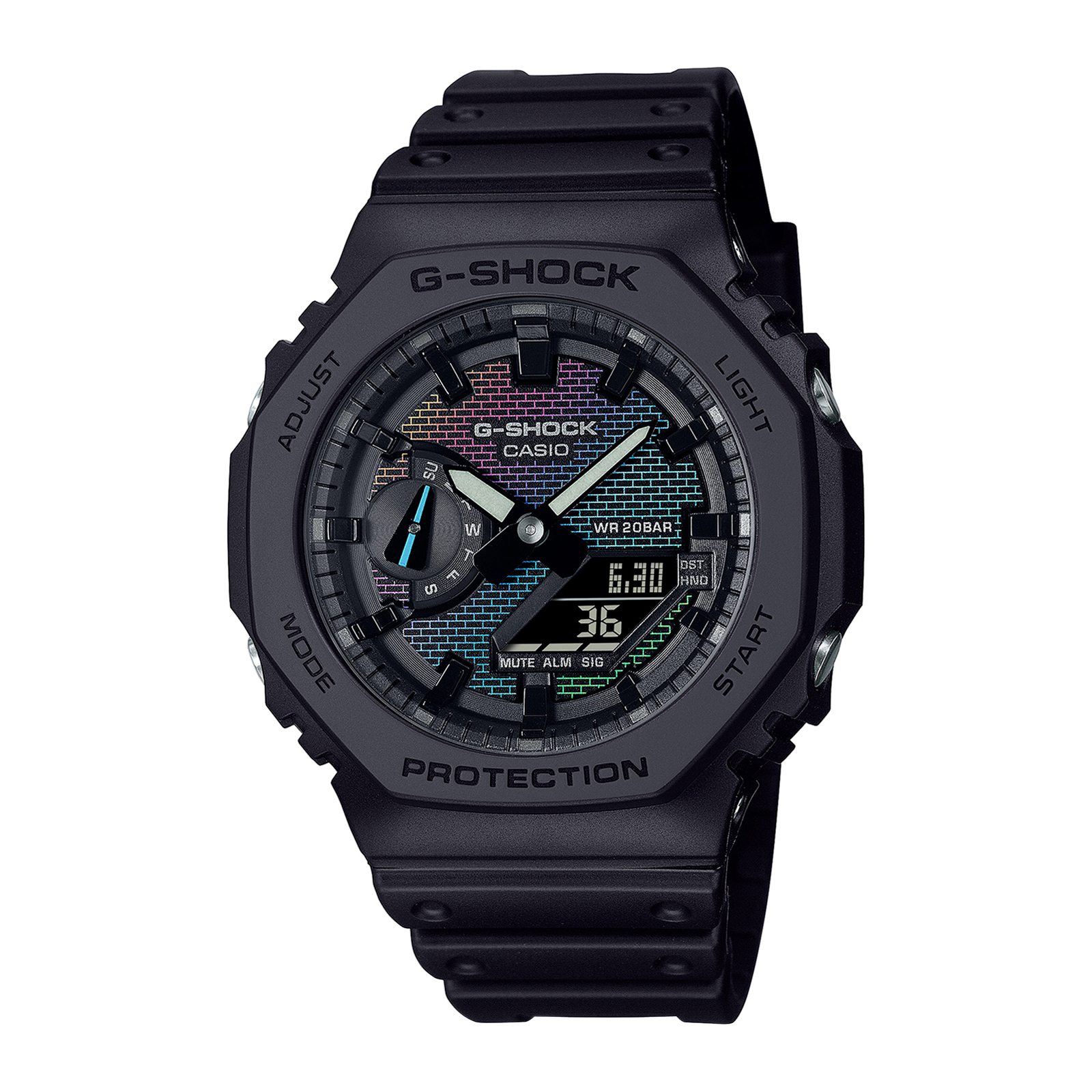 Reloj G-SHOCK GA-2100RW-1A Resina Hombre Negro