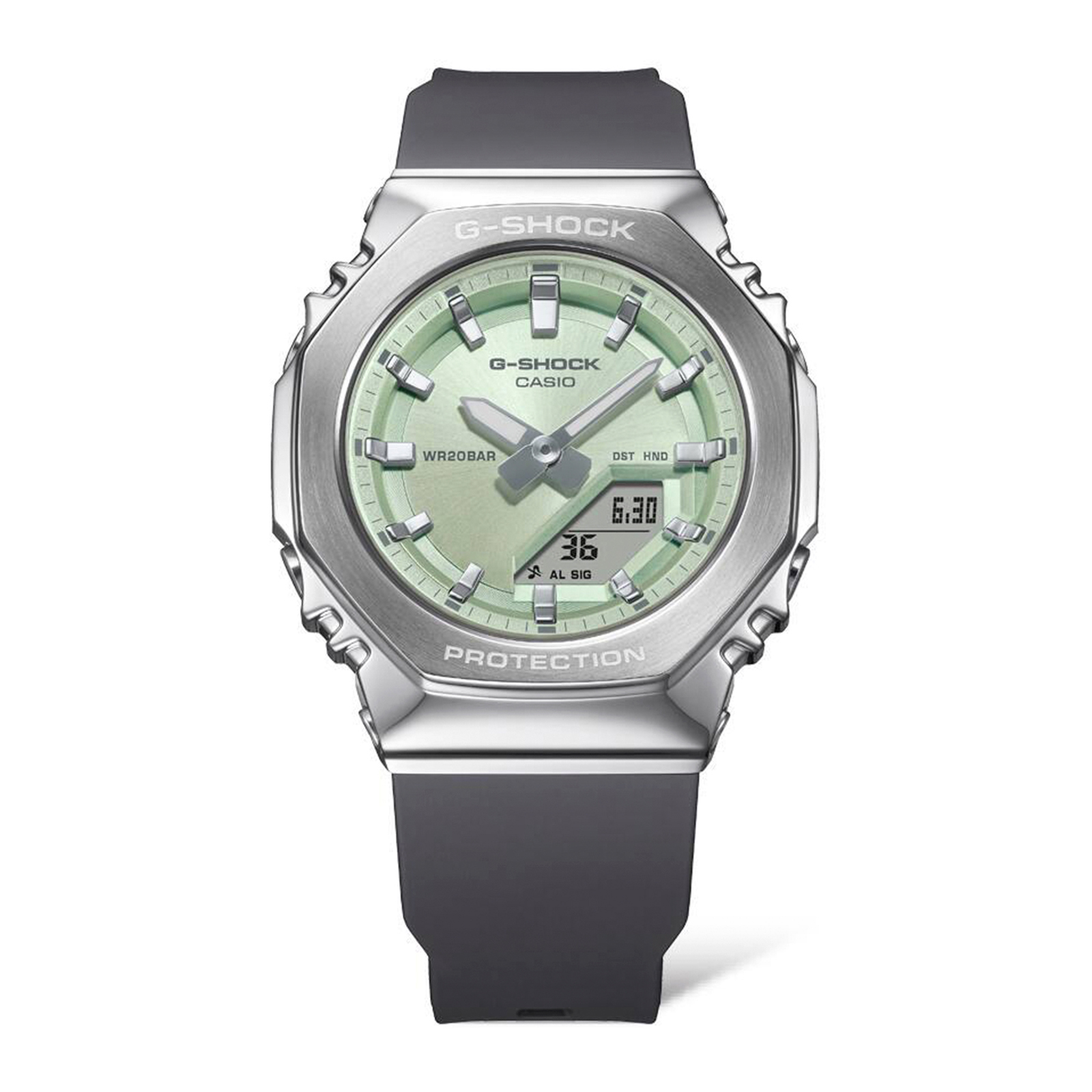 Reloj G-SHOCK GM-S2110-3A Resina/Acero Mujer Plateado