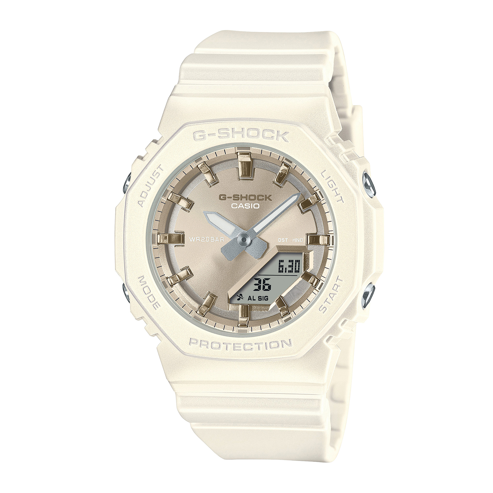 Reloj G-SHOCK GMA-P2100ST-7A Resina Mujer Blanco