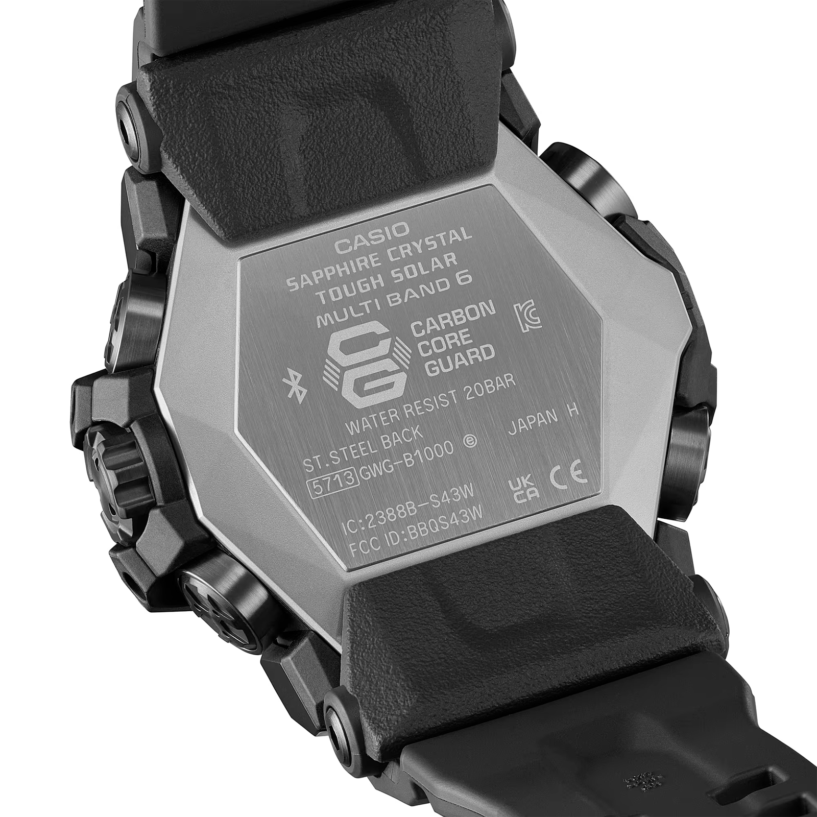 Reloj G-SHOCK GWG-B1000EC-1A Carbono Hombre Negro