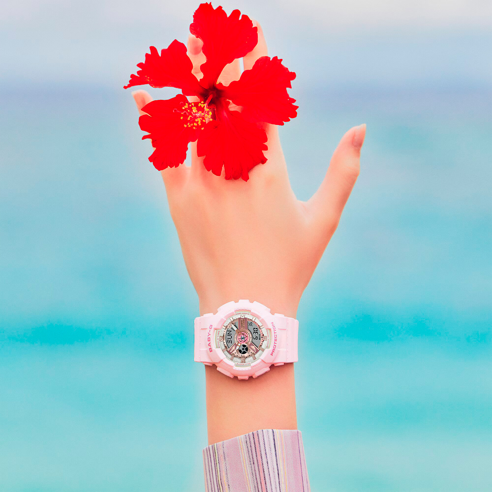 Reloj BABY-G BA-110AQ-4A Resina Mujer Rosado